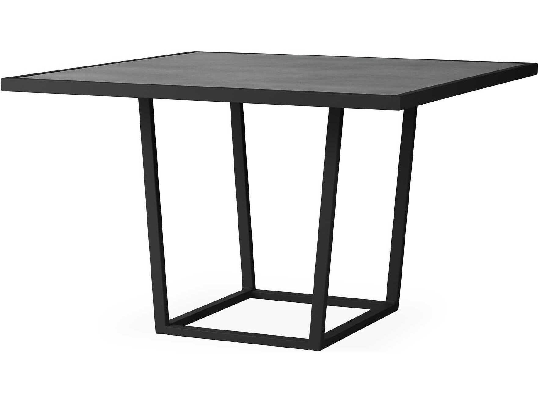 Lloyd Flanders Summit Aluminum Square Outdoor Patio Dining Table
