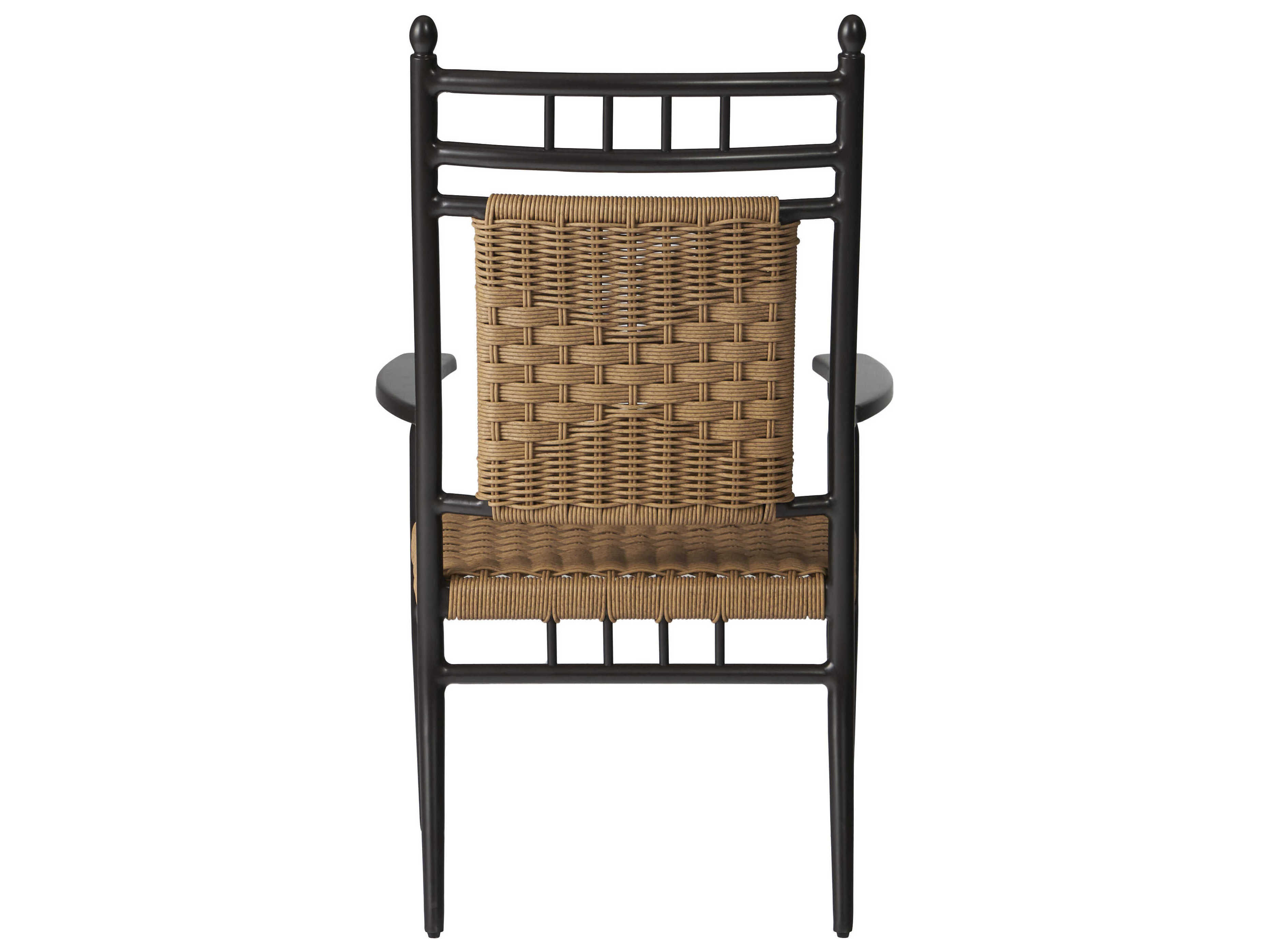 Lloyd Flanders Low Country Aluminum Outdoor Dining Arm Chair