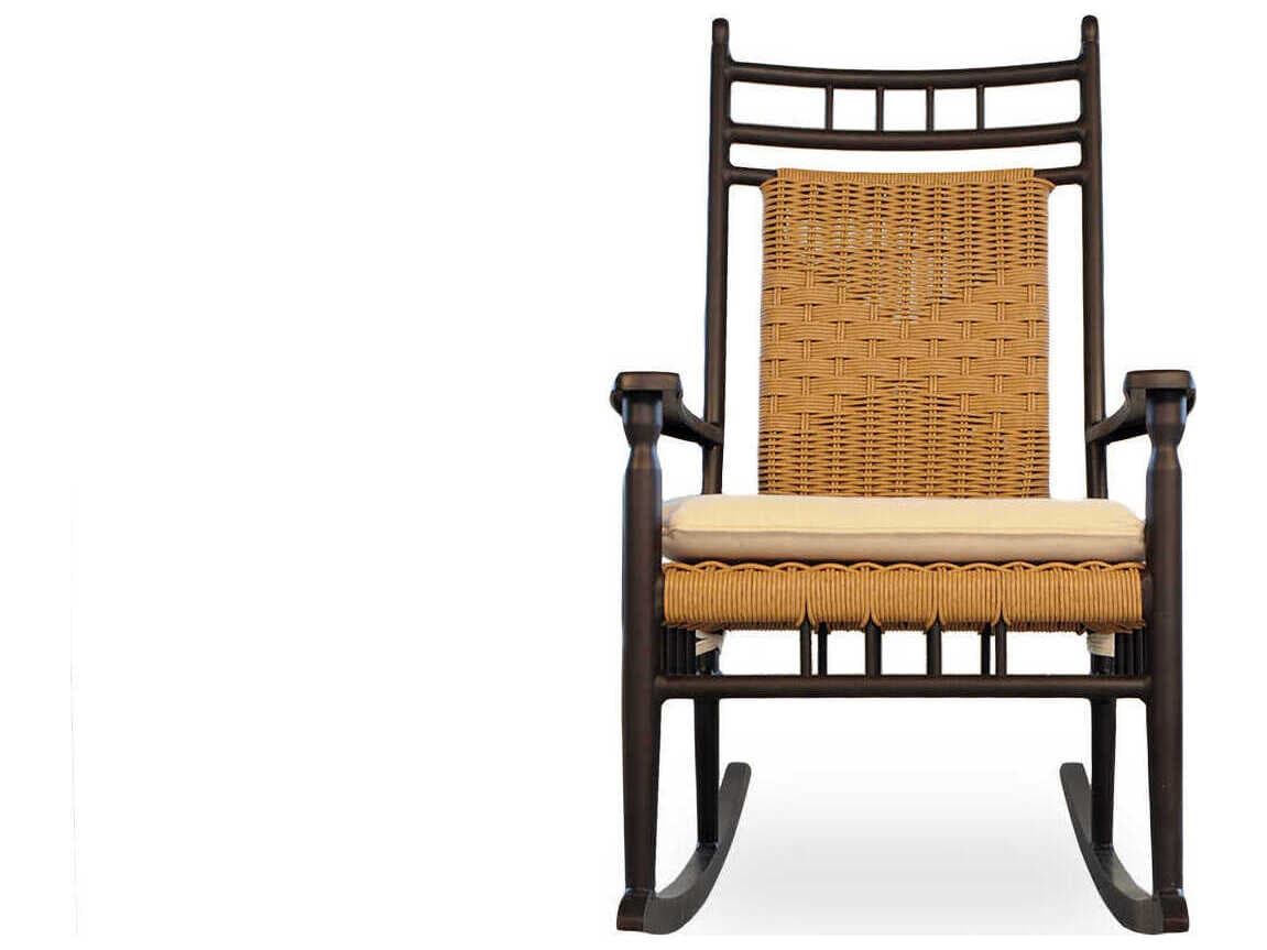 Lloyd Flanders Low Country Aluminum Porch Rocker Outdoor Patio Lounge Chair