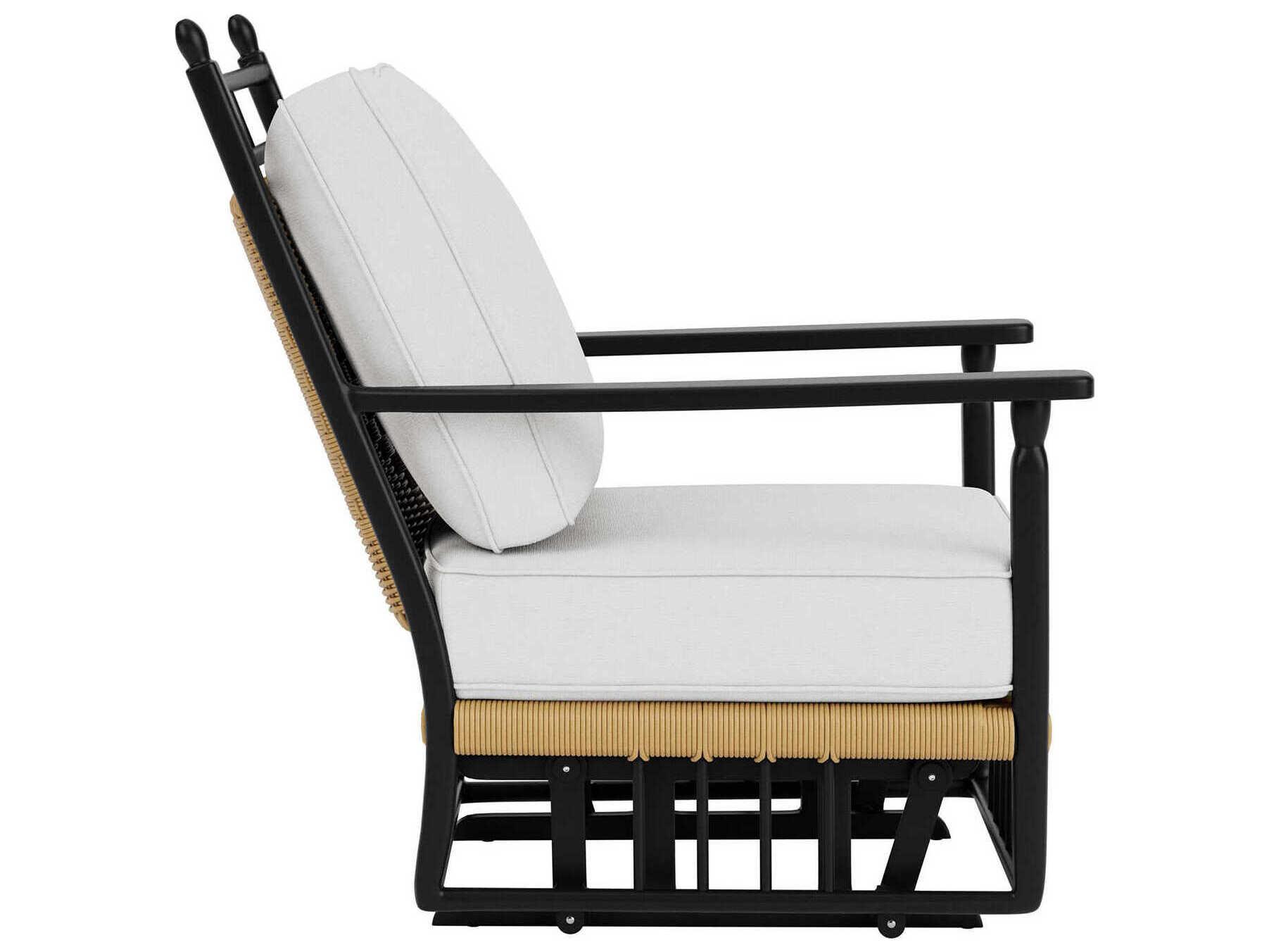 Lloyd Flanders Low Country Aluminum Glider Patio Lounge Chair