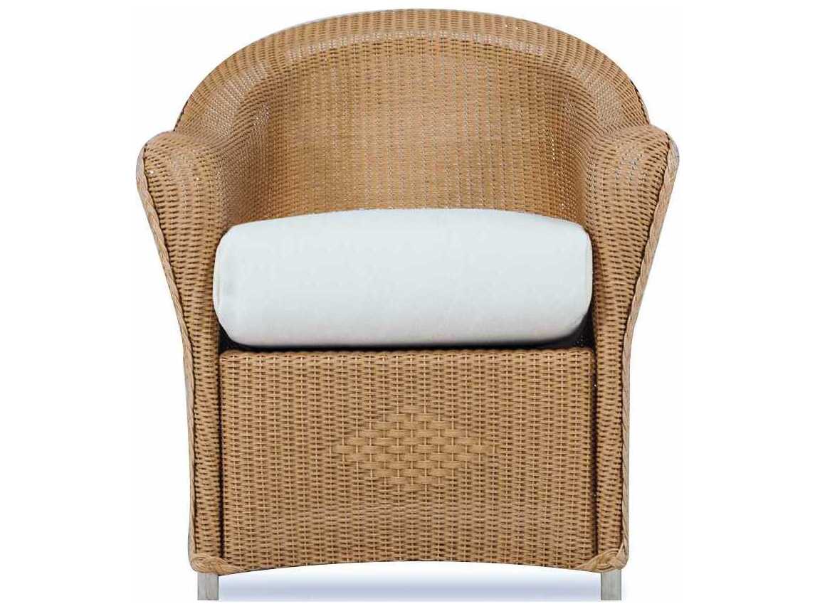 Lloyd Flanders Reflections Wicker Outdoor Patio Dining Arm Chair