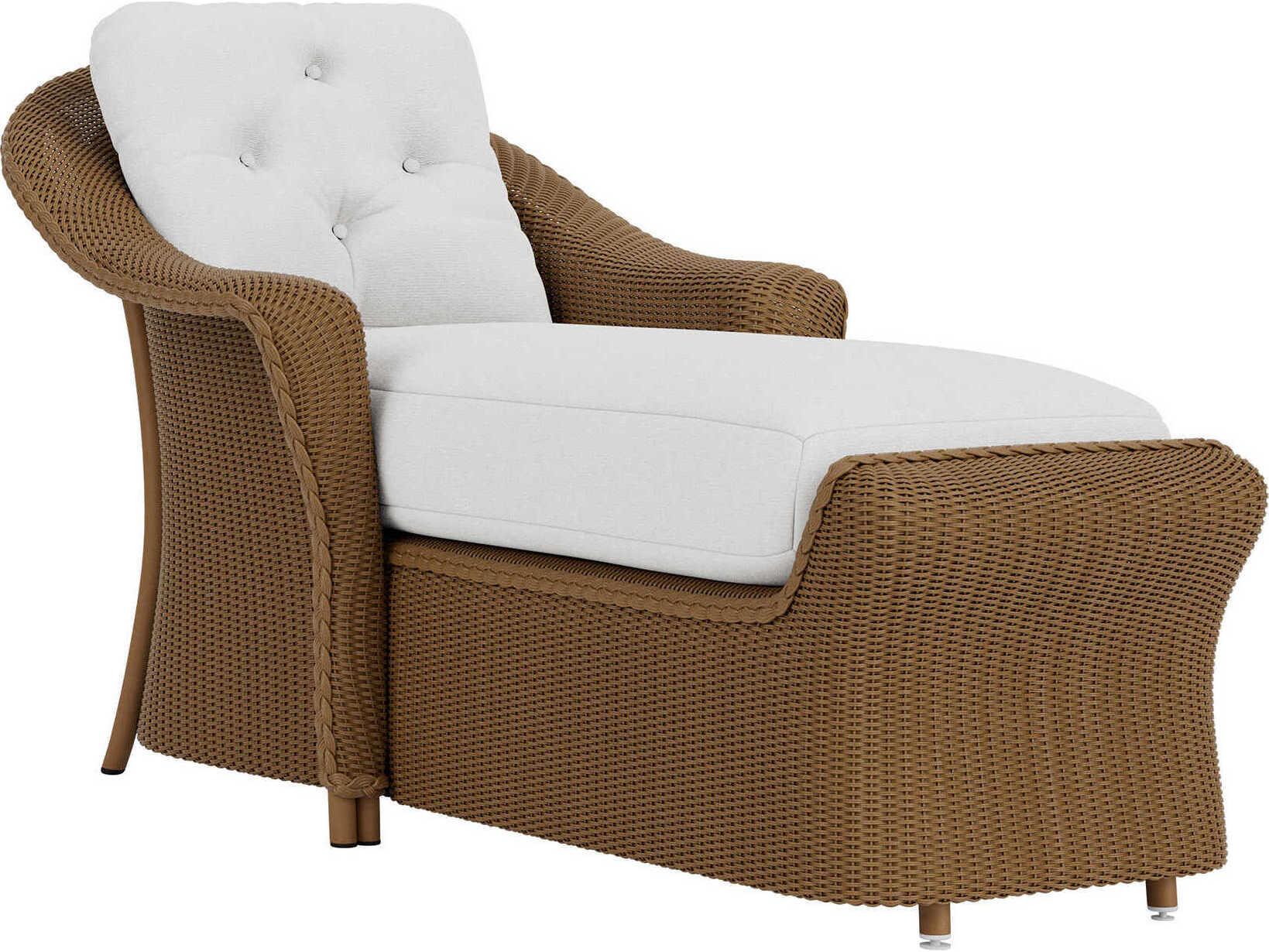 Lloyd Flanders Reflections Wicker Outdoor Chaise Lounge