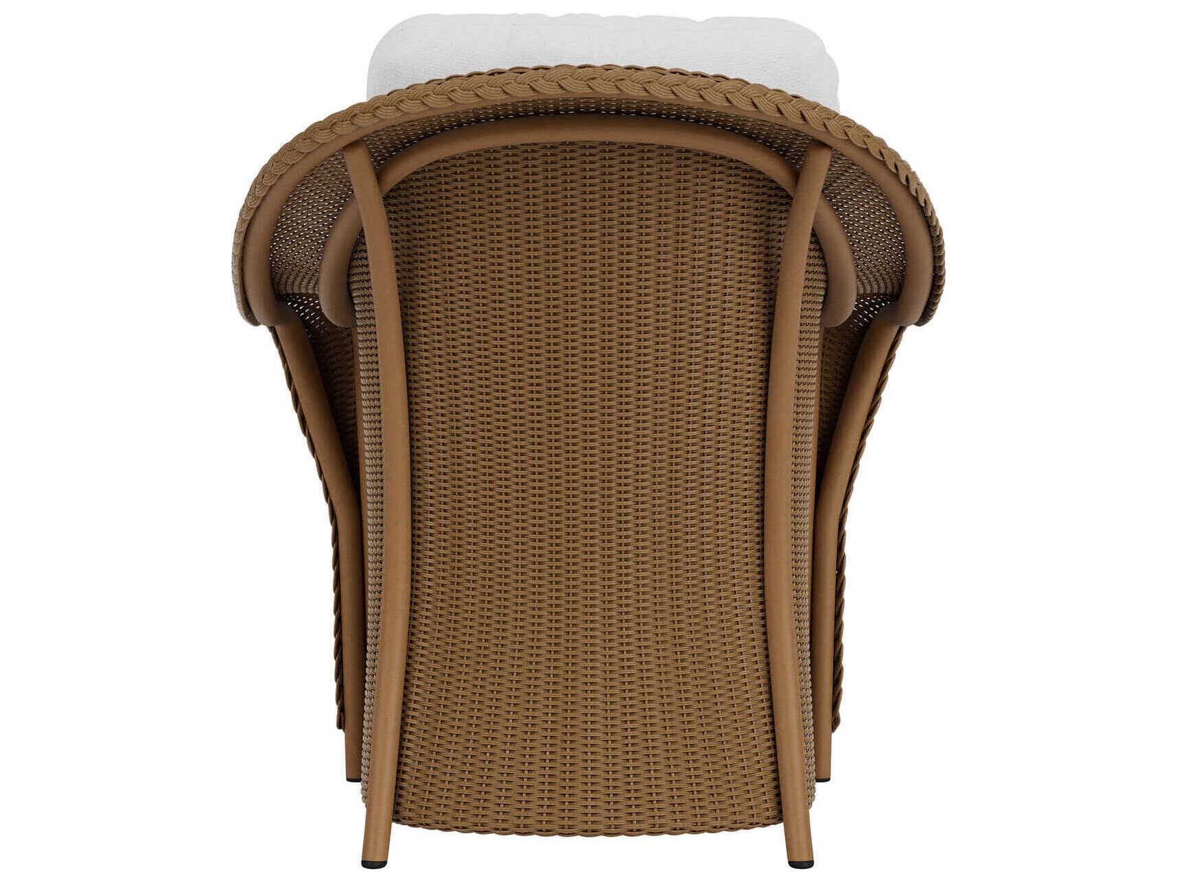 Lloyd Flanders Quick Ship Reflections Wicker Outdoor Chaise Lounge