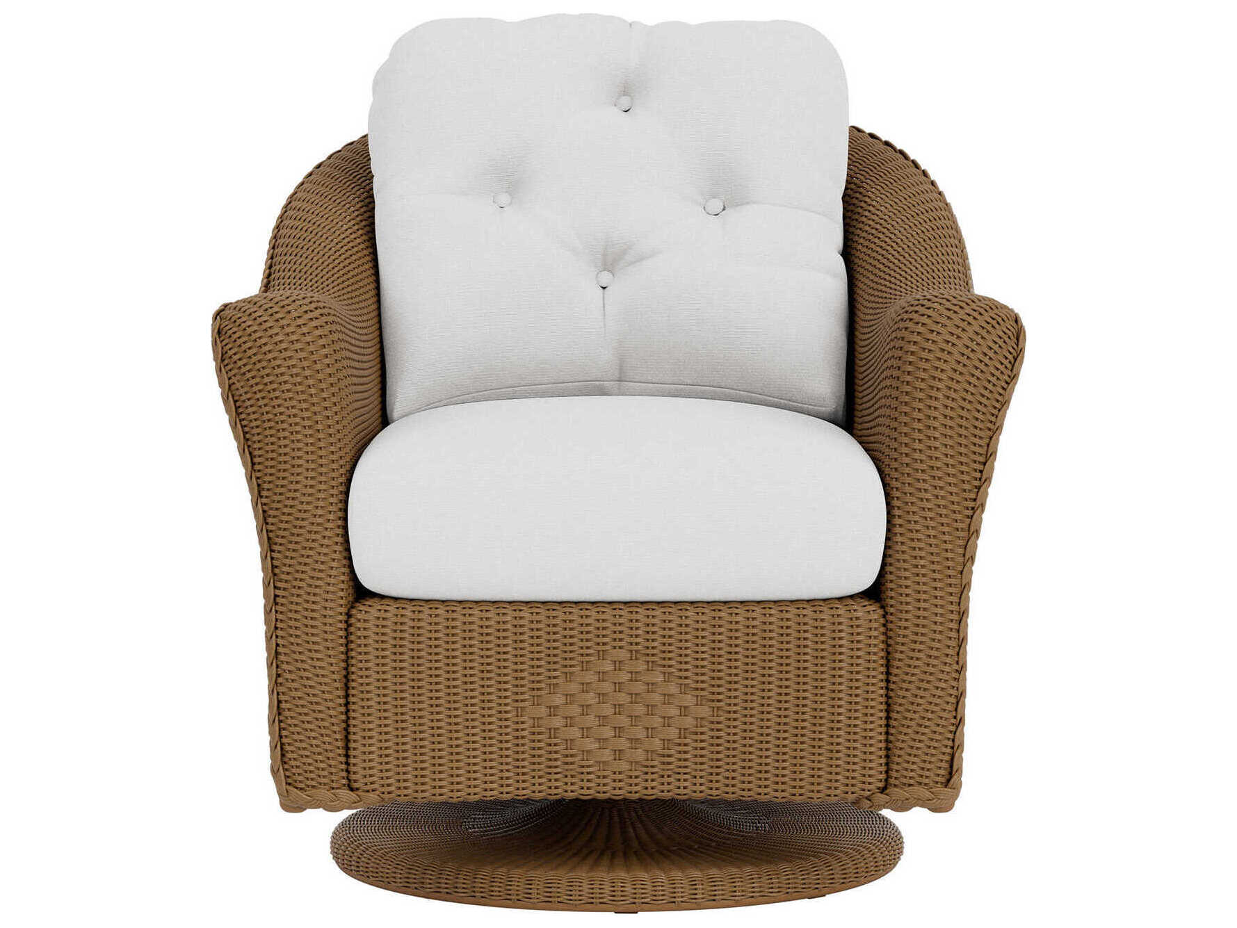 Lloyd Flanders Reflections Wicker Swivel Rocker Patio Lounge Chair