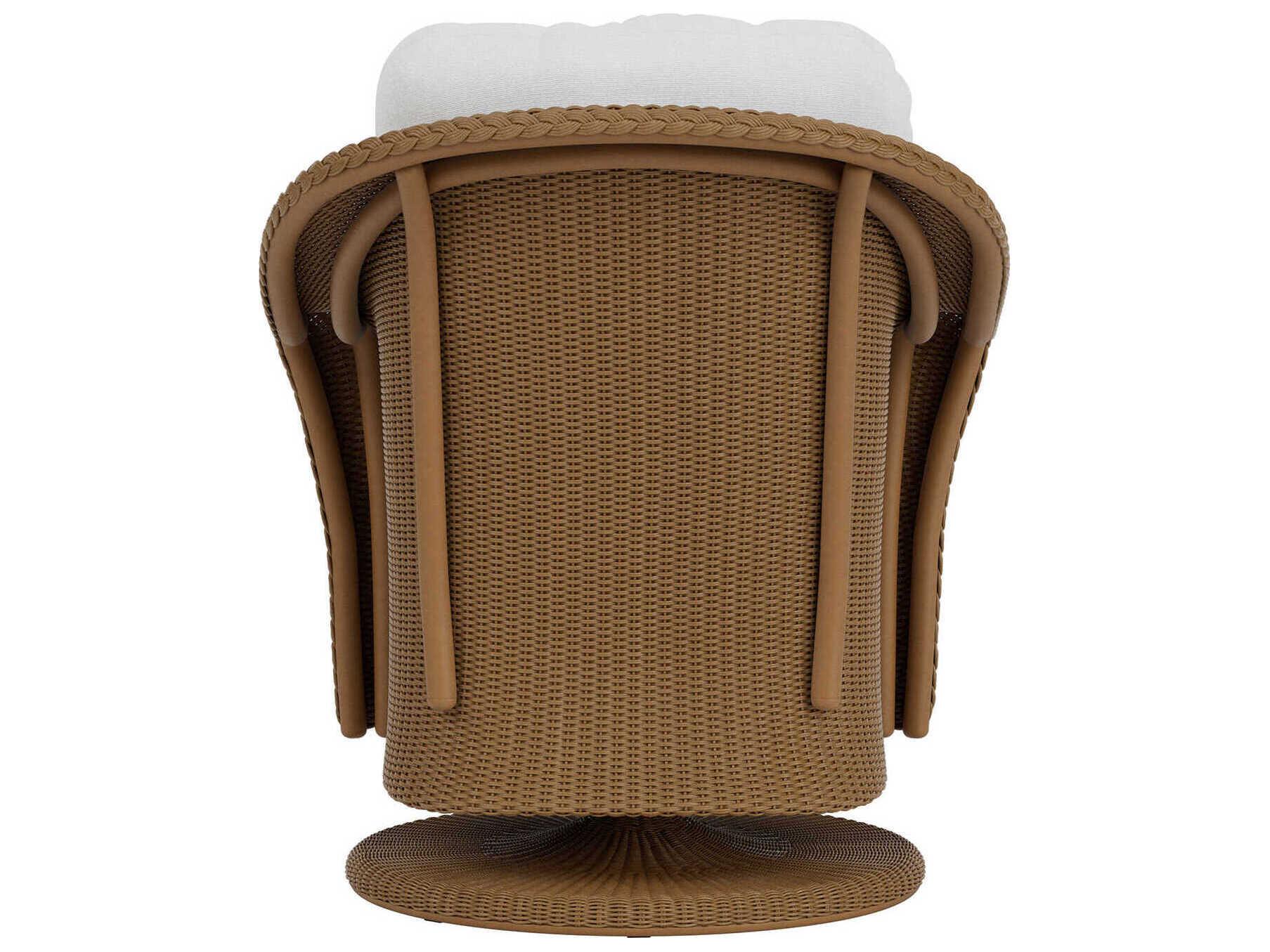 Lloyd Flanders Quick Ship Reflections Wicker Swivel Rocker Patio Lounge Chair