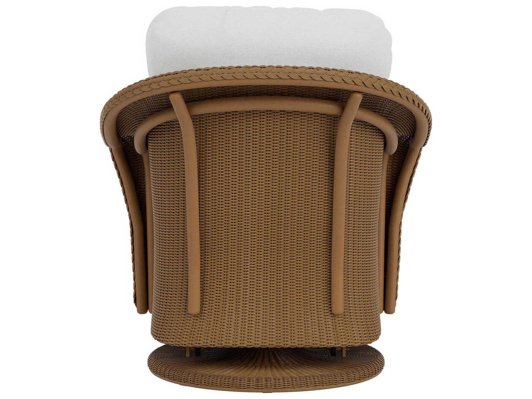 Lloyd Flanders Reflections Wicker Swivel Glider Outdoor Lounge Chair