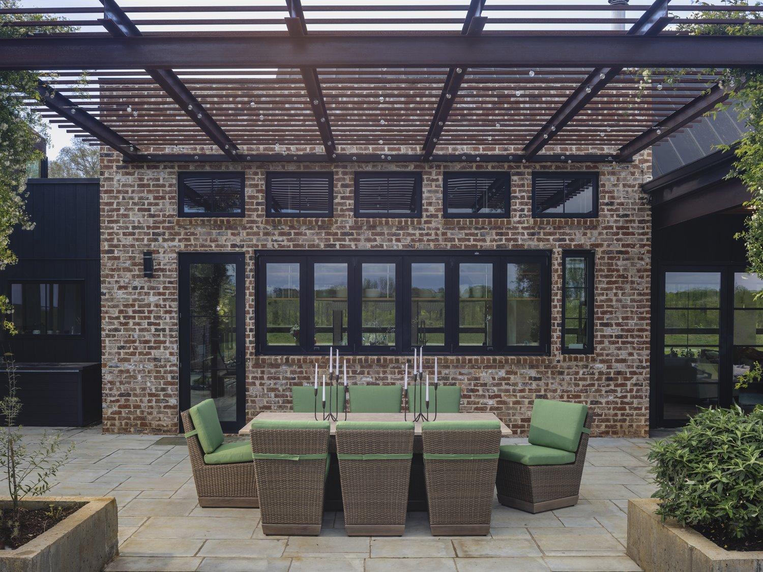 Lloyd Flanders Charisma Aluminum Wicker Lounge Set