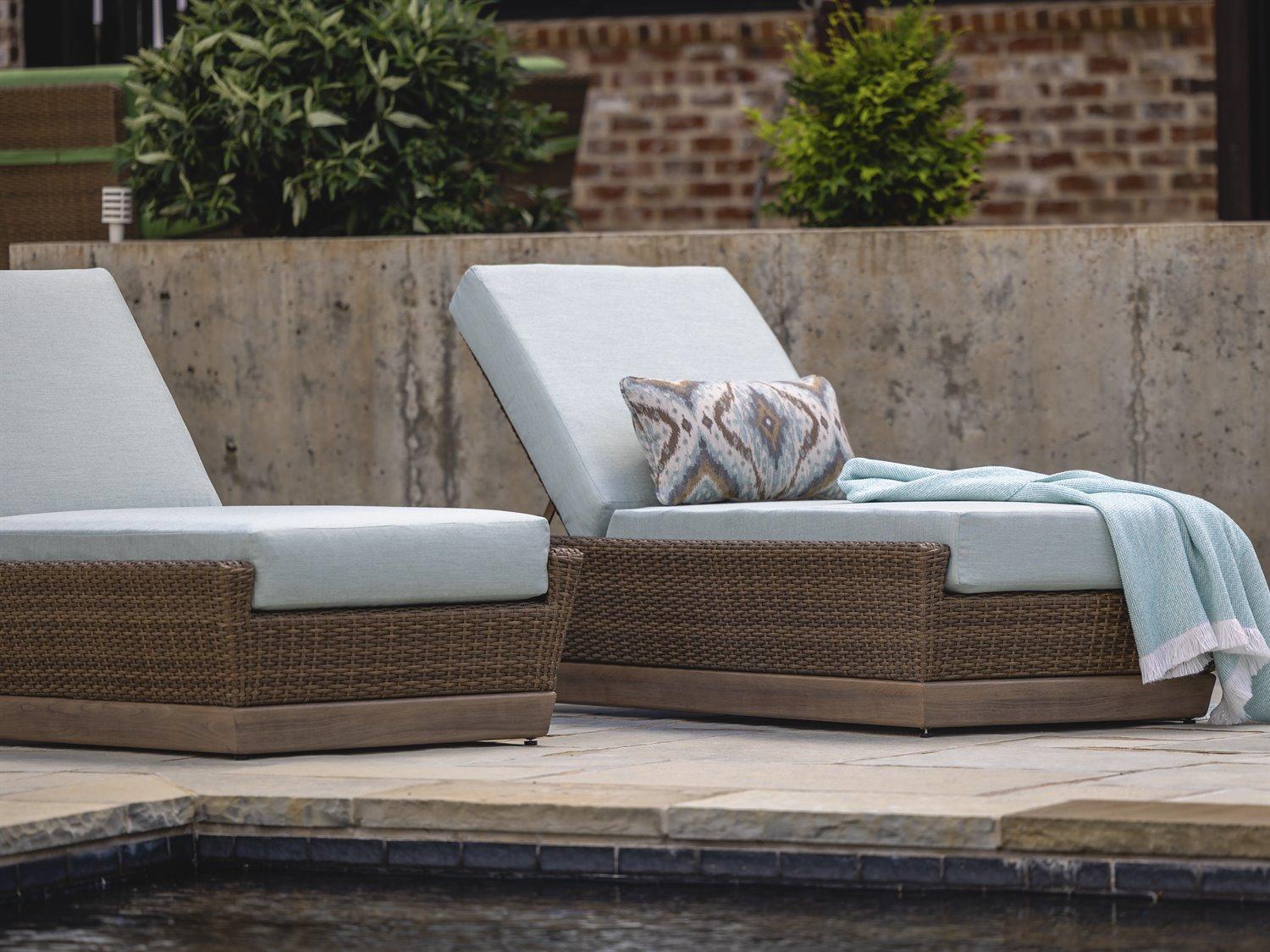 Lloyd Flanders Charisma Aluminum Wicker Lounge Set