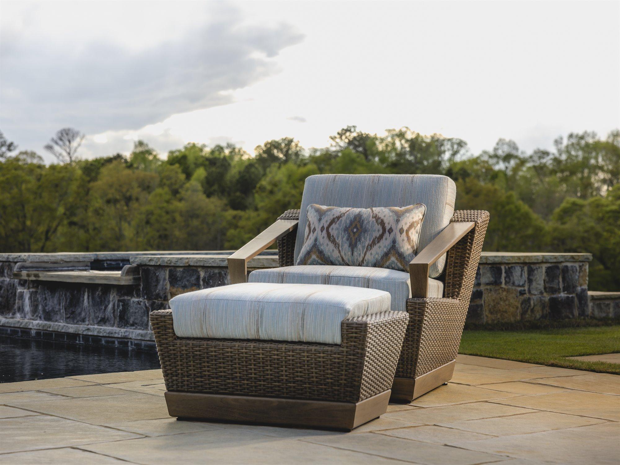 Lloyd Flanders Charisma Aluminum Wicker Lounge Set