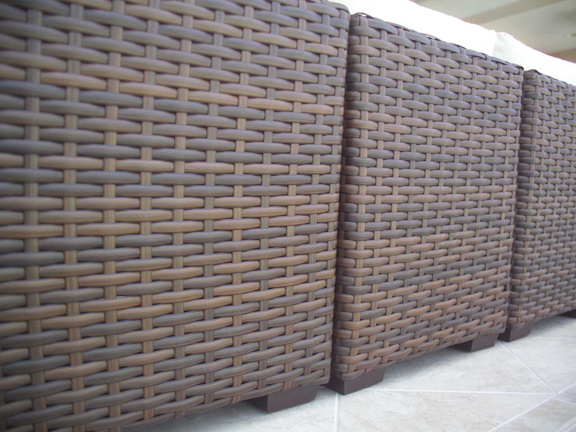 Lloyd Flanders Contempo Wicker Cushion Patio Lounge Set