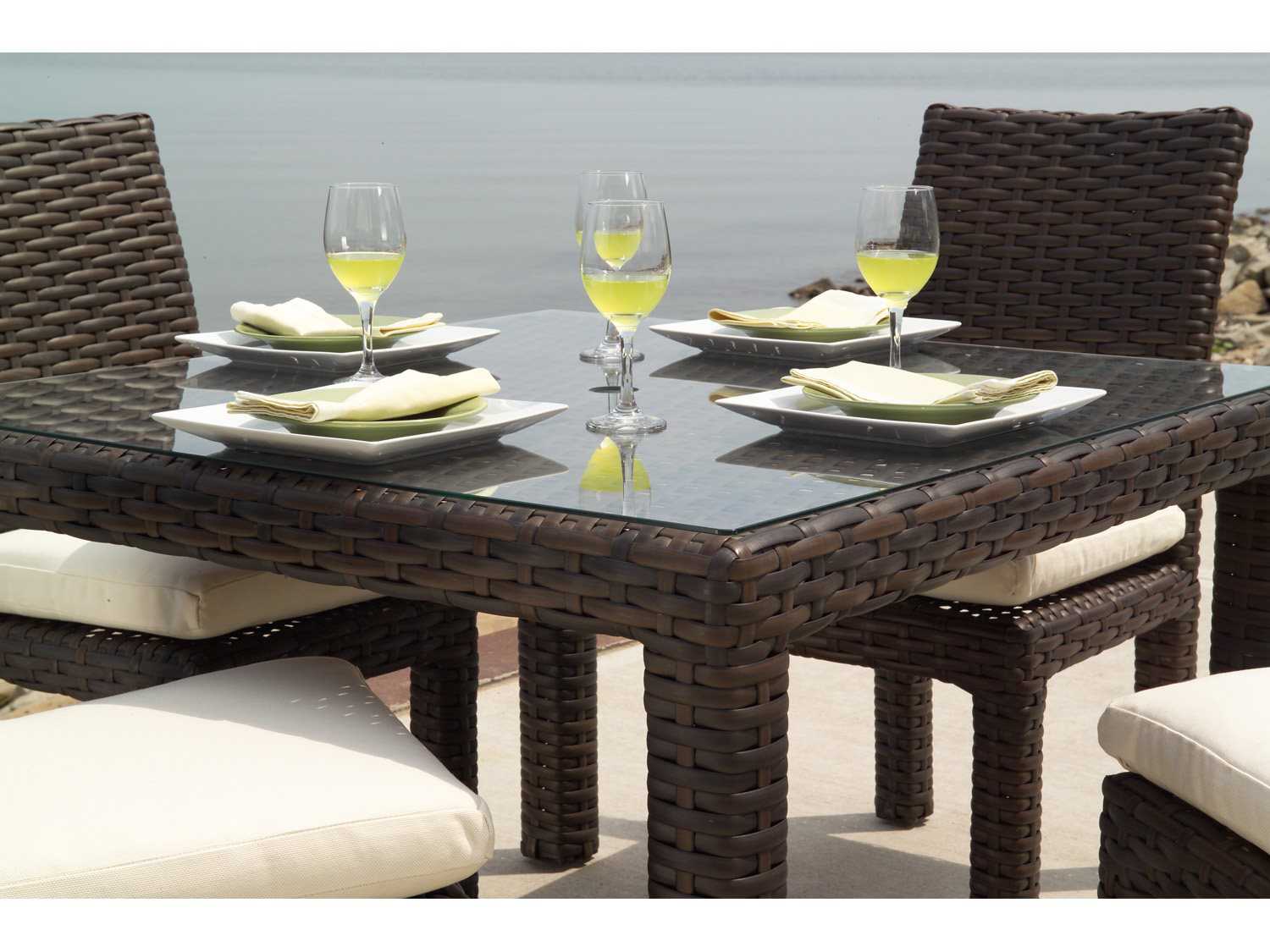 Lloyd Flanders Contempo Wicker Patio Dining Set