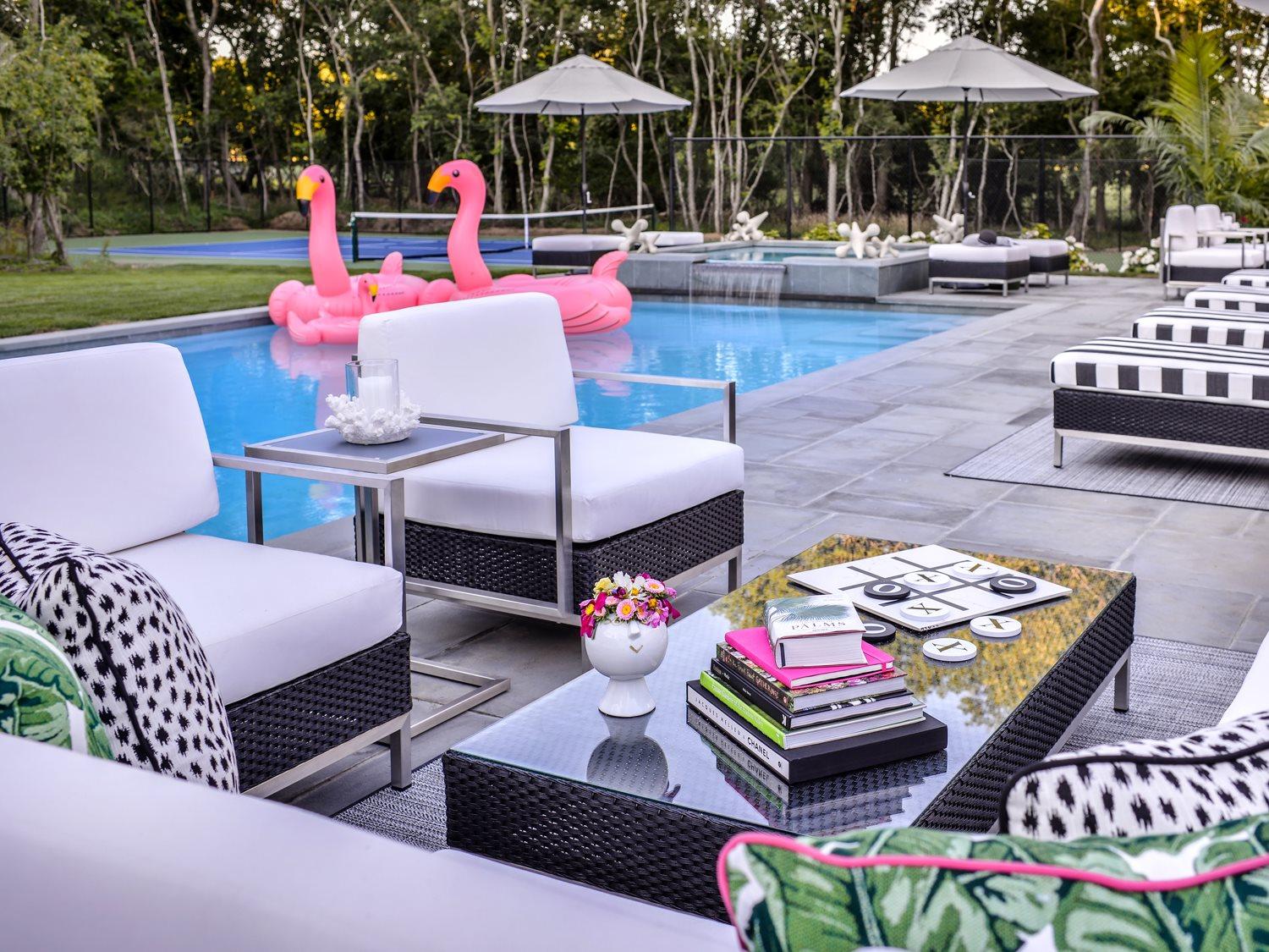 Lloyd Flanders Elements Wicker Sectional Patio Lounge Set