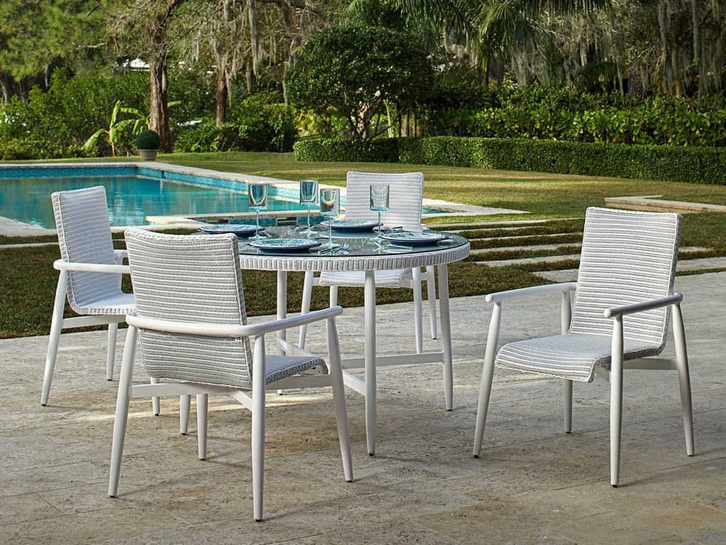 Lloyd Flanders Fairview Wicker Patio Dining Set