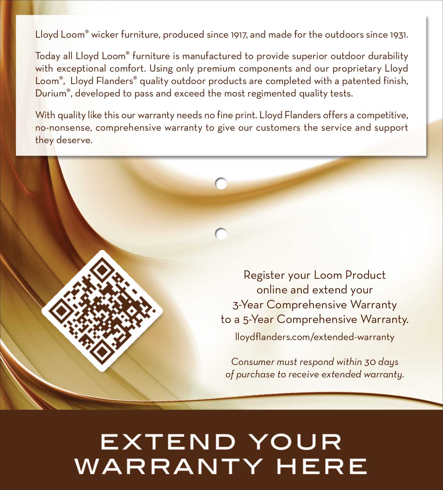 Lloyd Flanders Hamptons Wicker Cushion Patio Lounge Set