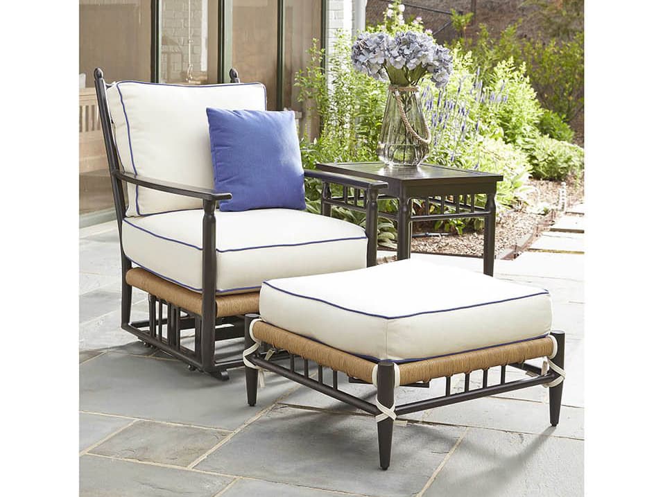 Lloyd Flanders Low Country Aluminum Outdoor Lounge Set