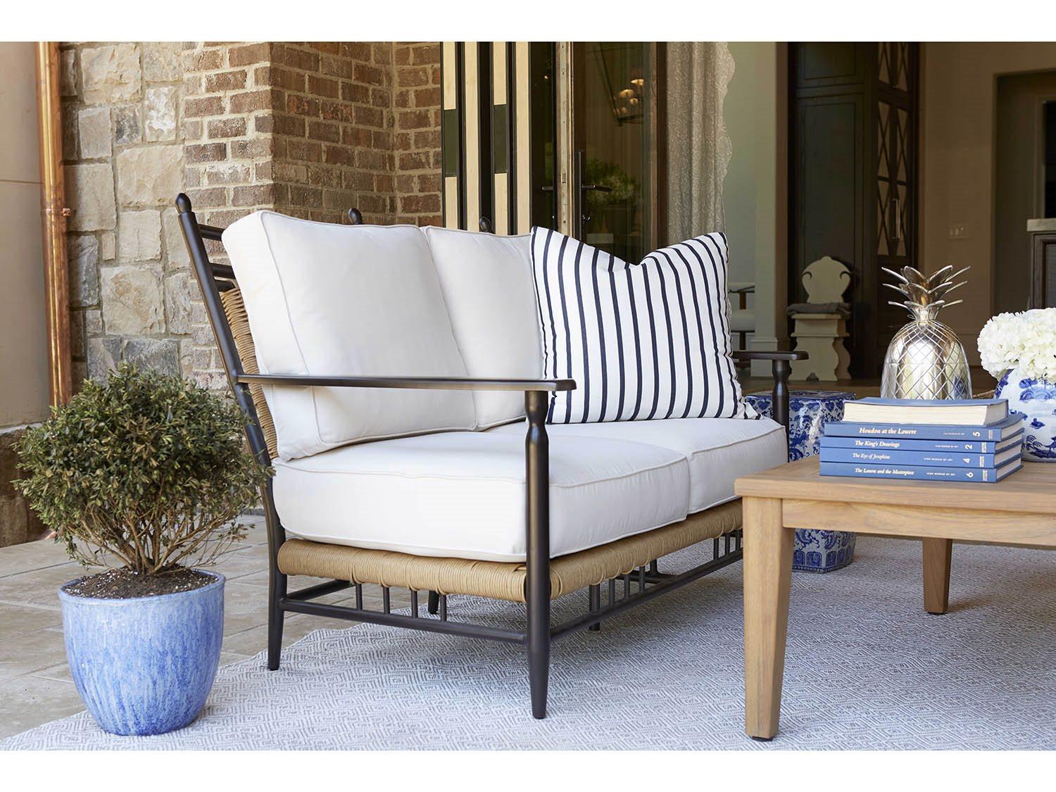 Lloyd Flanders Low Country Aluminum Outdoor Patio Lounge Set