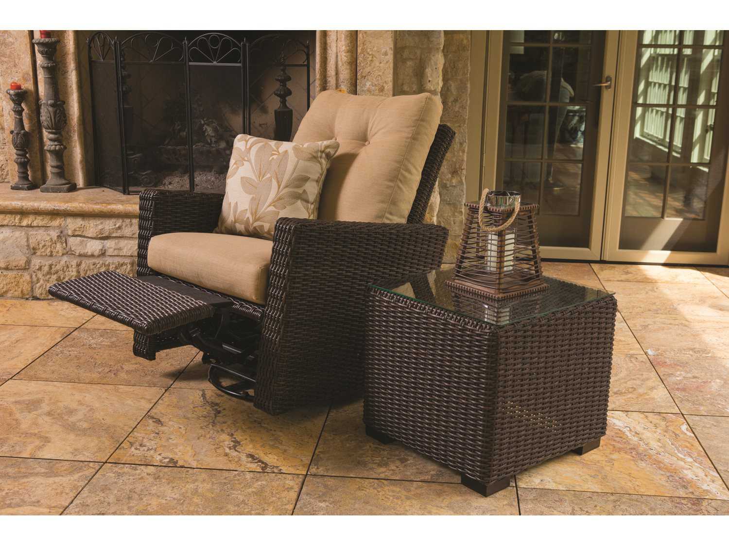 Lloyd Flanders Mesa Wicker Outdoor Patio Lounge Set
