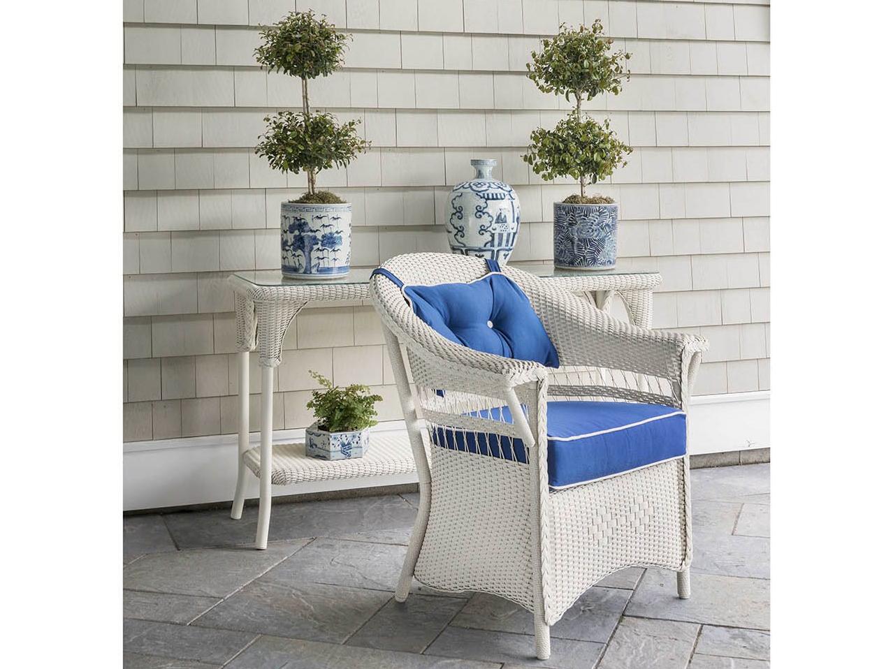 Lloyd Flanders Nantucket Wicker Patio Lounge Set