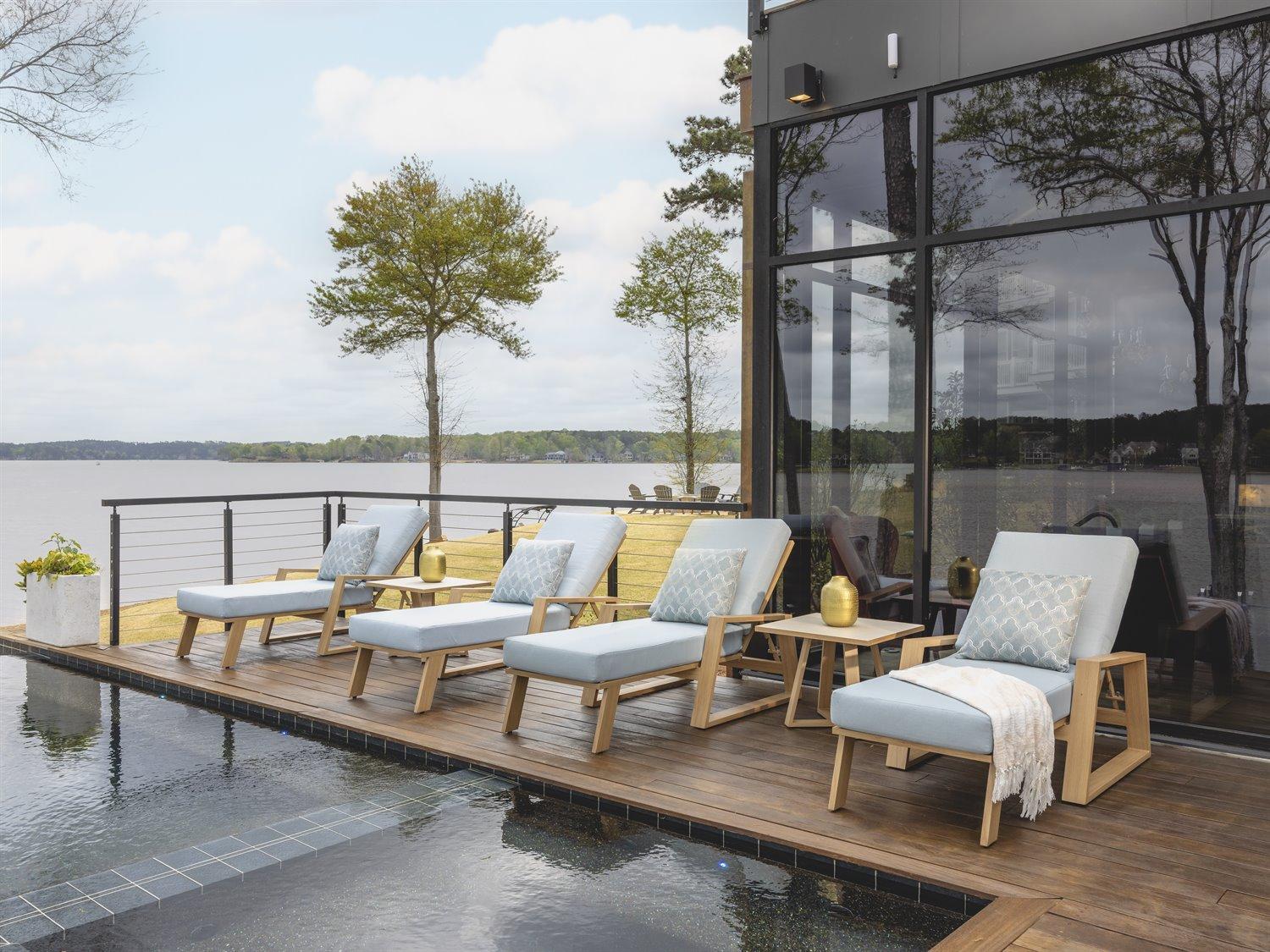 Lloyd Flanders Pursuit Aluminum Lounge Set