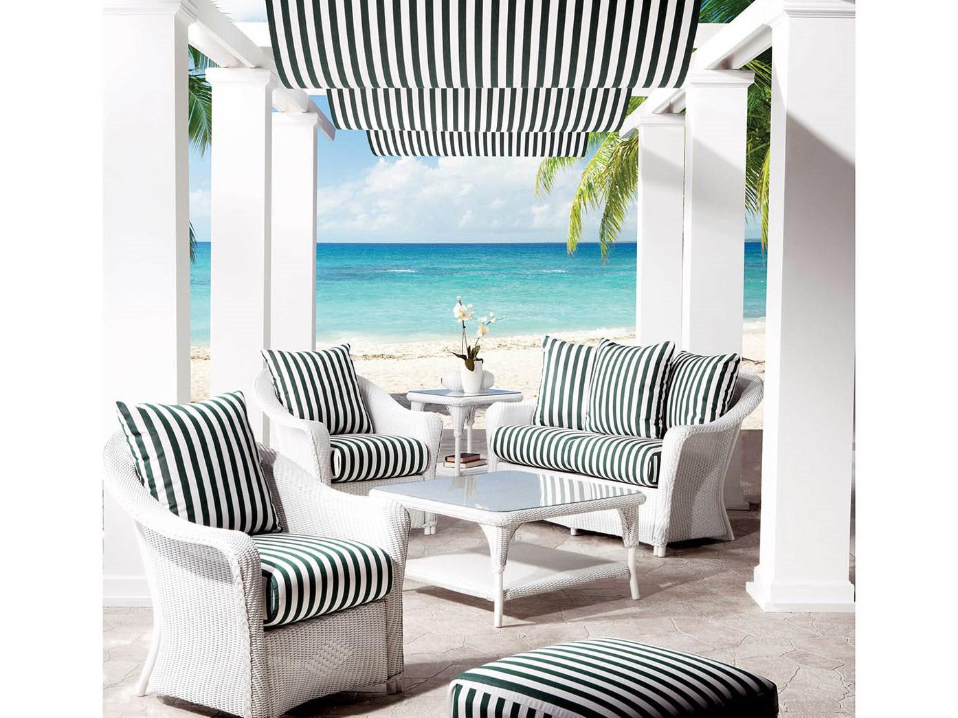 Lloyd Flanders Reflections Wicker Outdoor Lounge Set