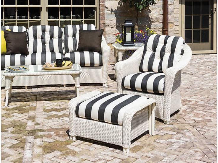 Lloyd Flanders Reflections Wicker Patio Lounge Set