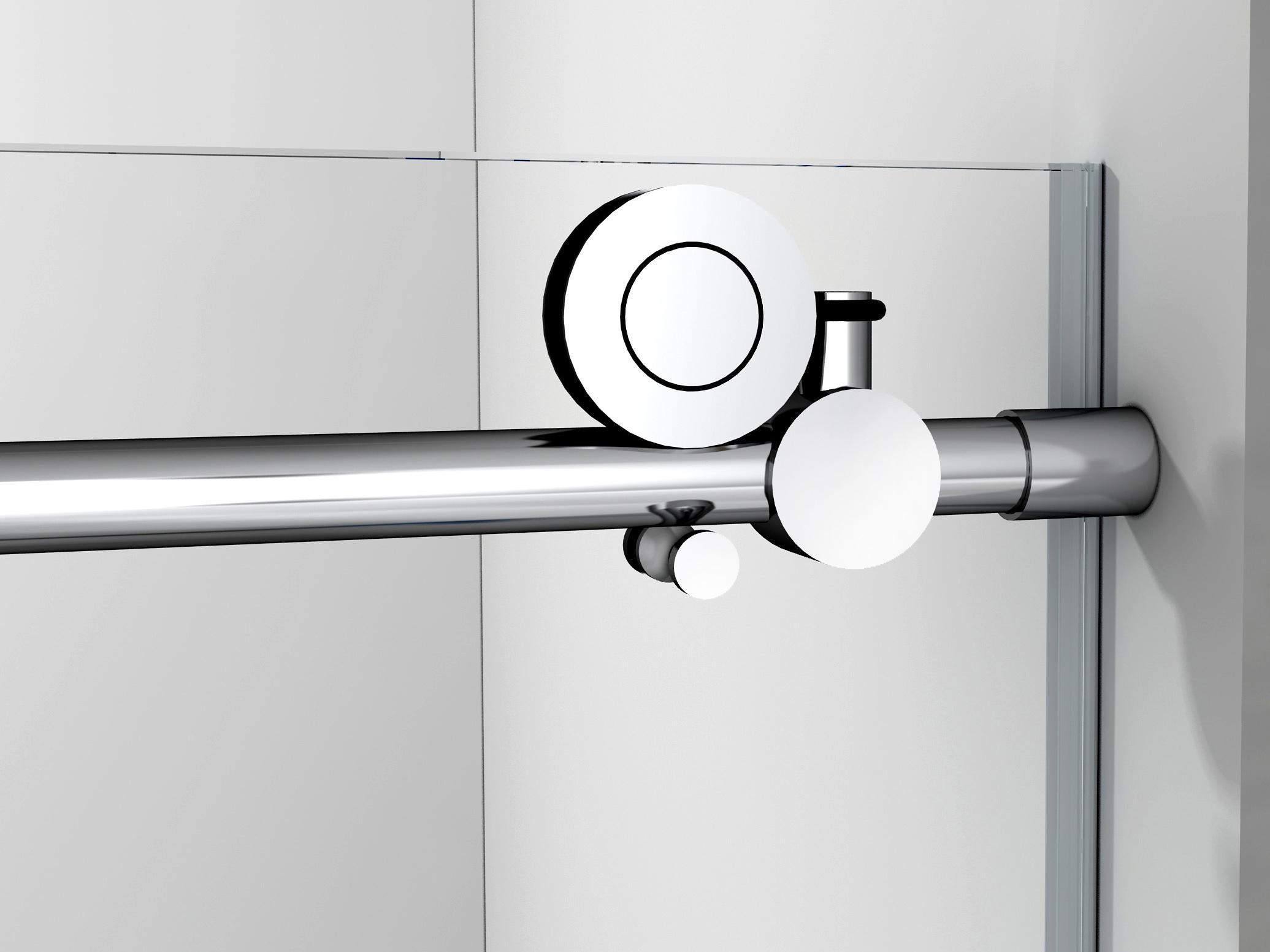 Legion Furniture Gd Shower Door With Chrome Hardware