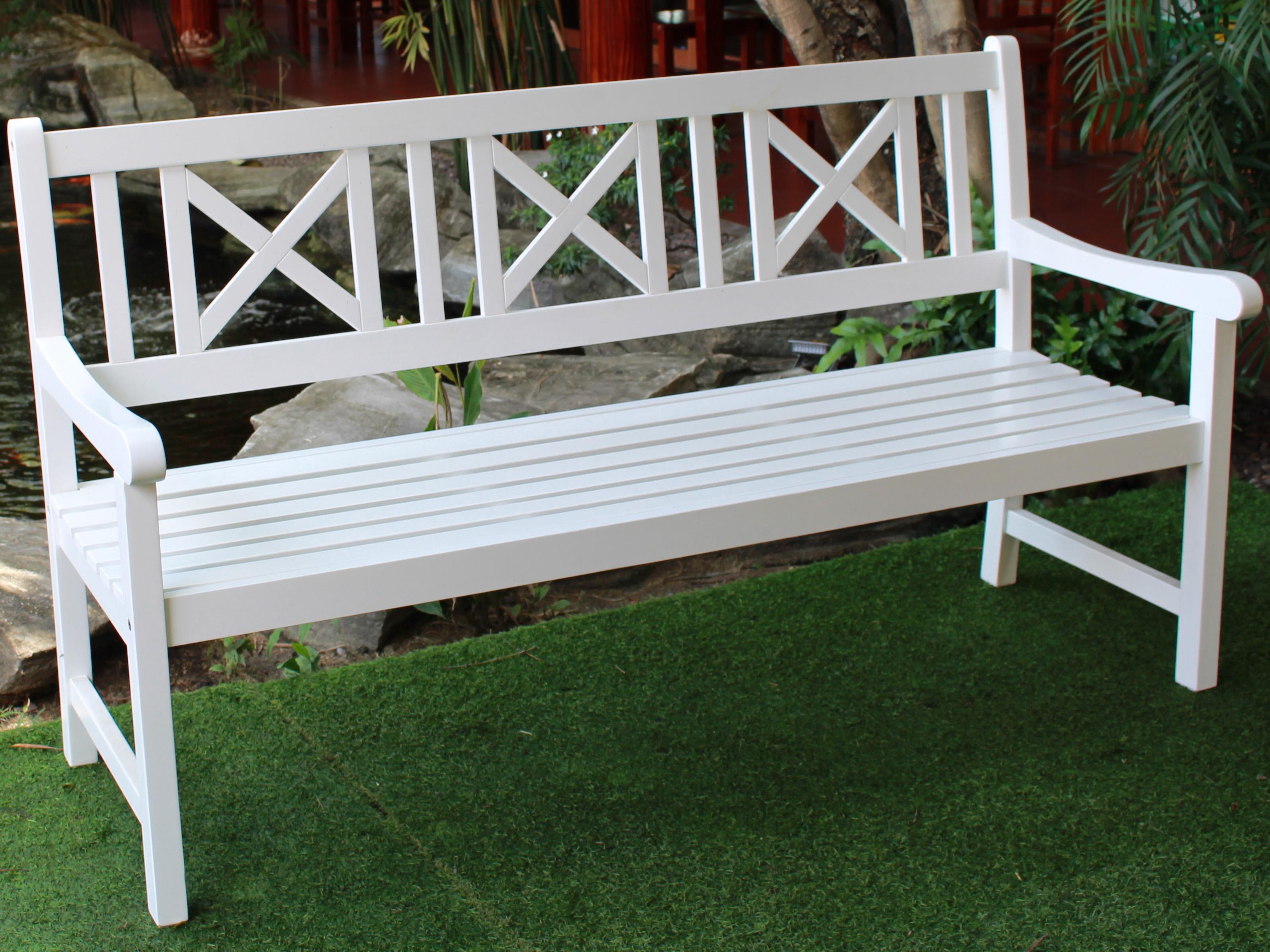 Legion Furniture Outdoor White Accent Chair