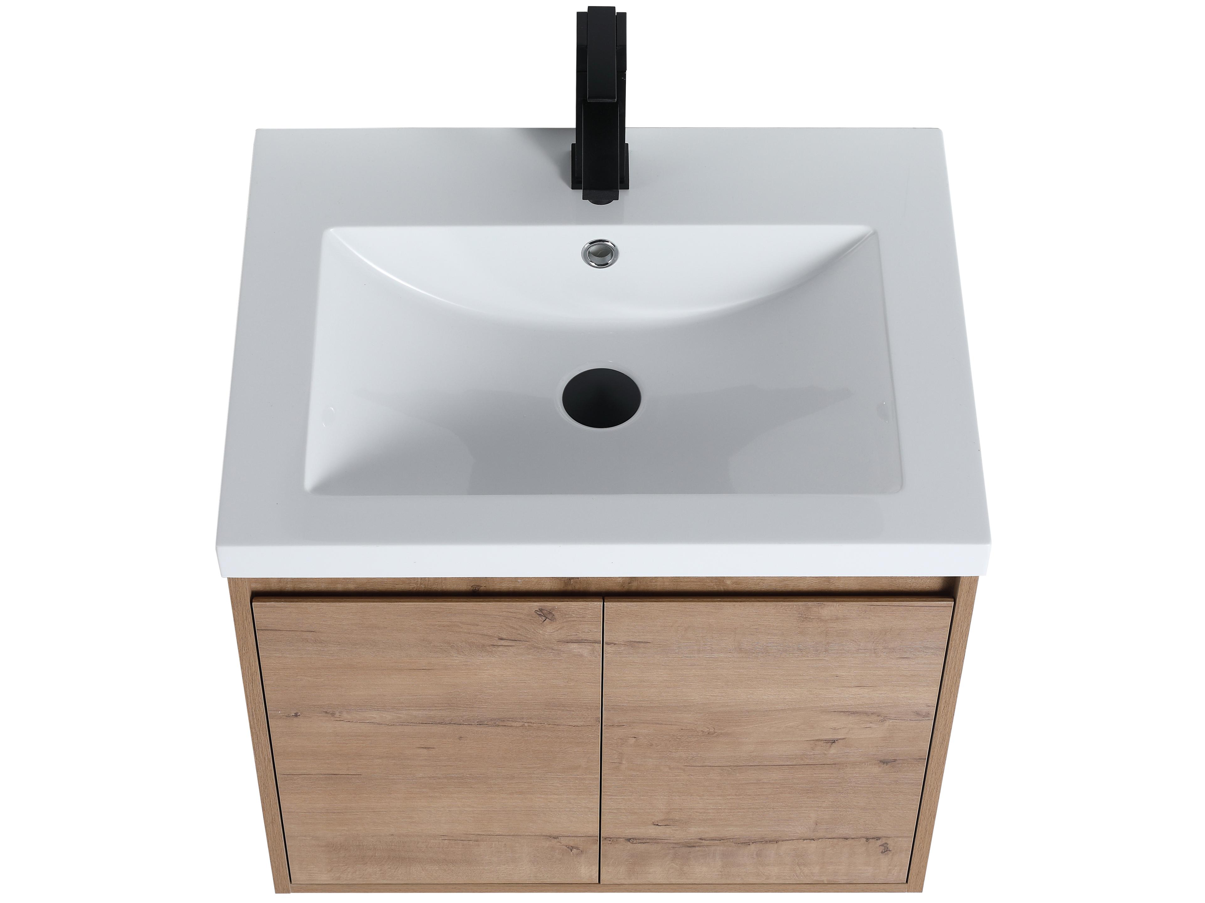 Legion Furniture Wc Series Natural Wood Vanity