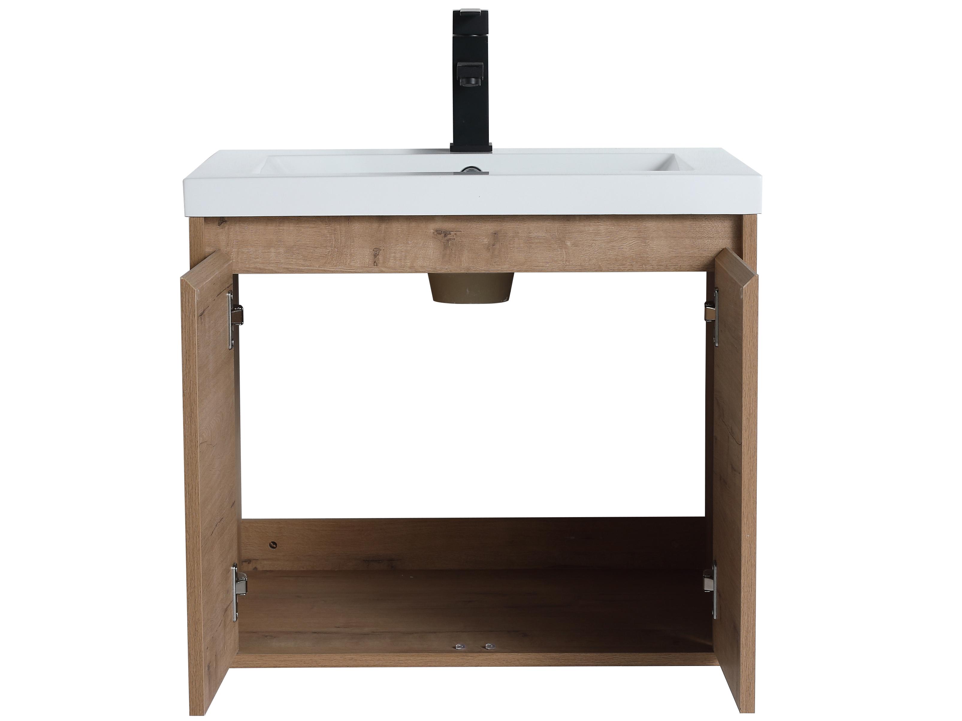 Legion Furniture Wc Series Natural Wood Vanity