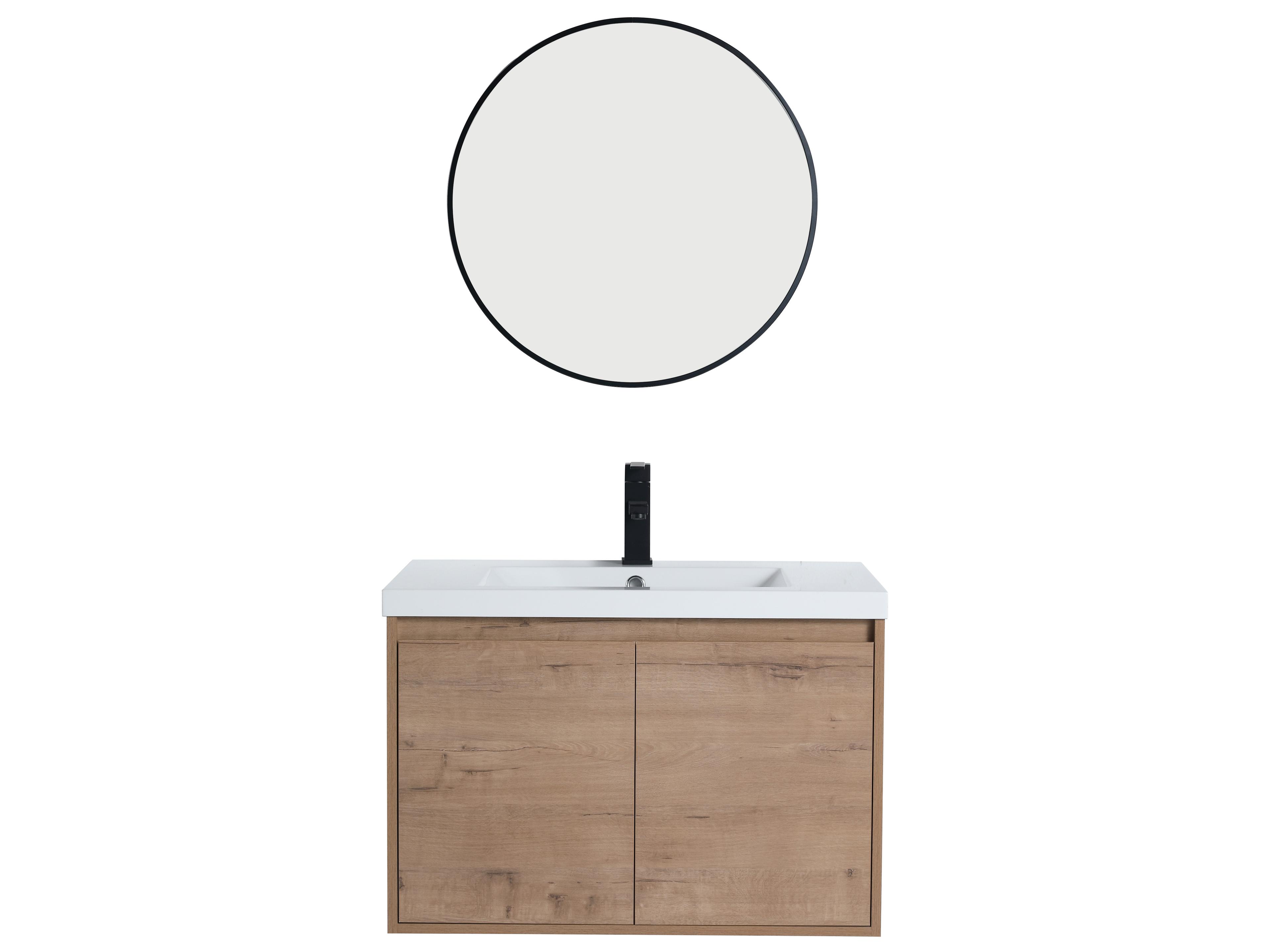 Legion Furniture Wc Series Natural Wood Vanity