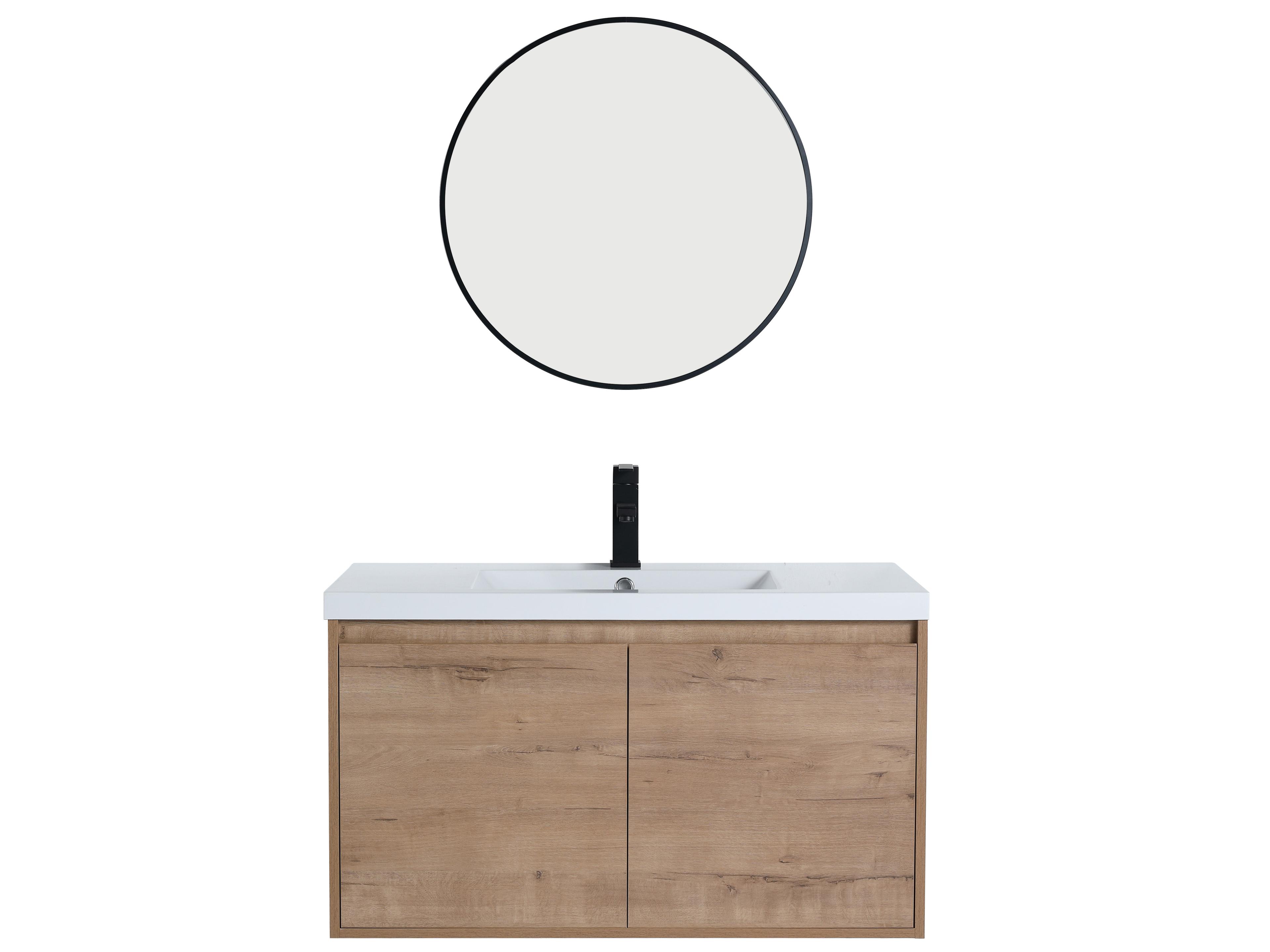 Legion Furniture Wc Series Natural Wood Vanity