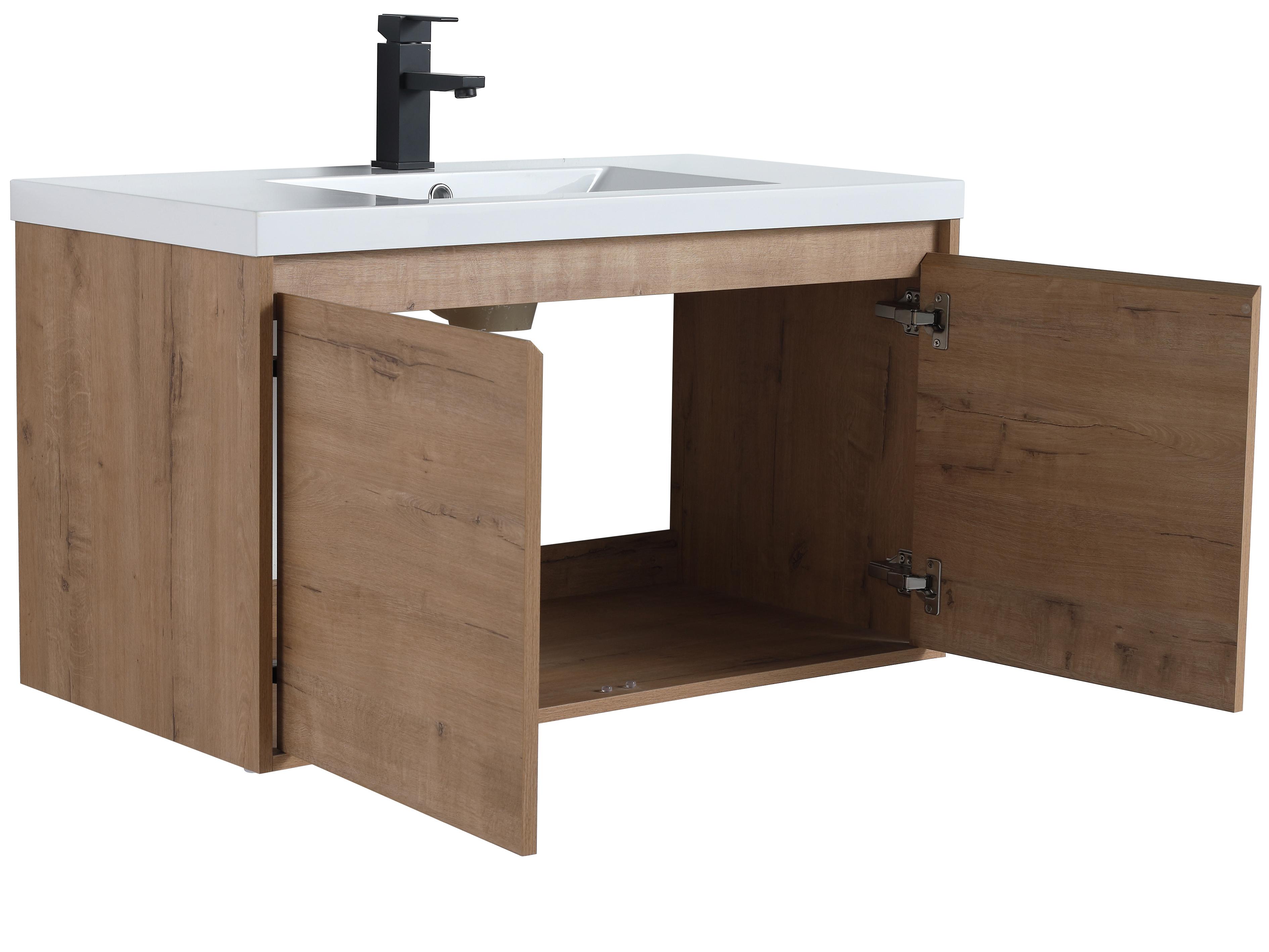 Legion Furniture Wc Series Natural Wood Vanity