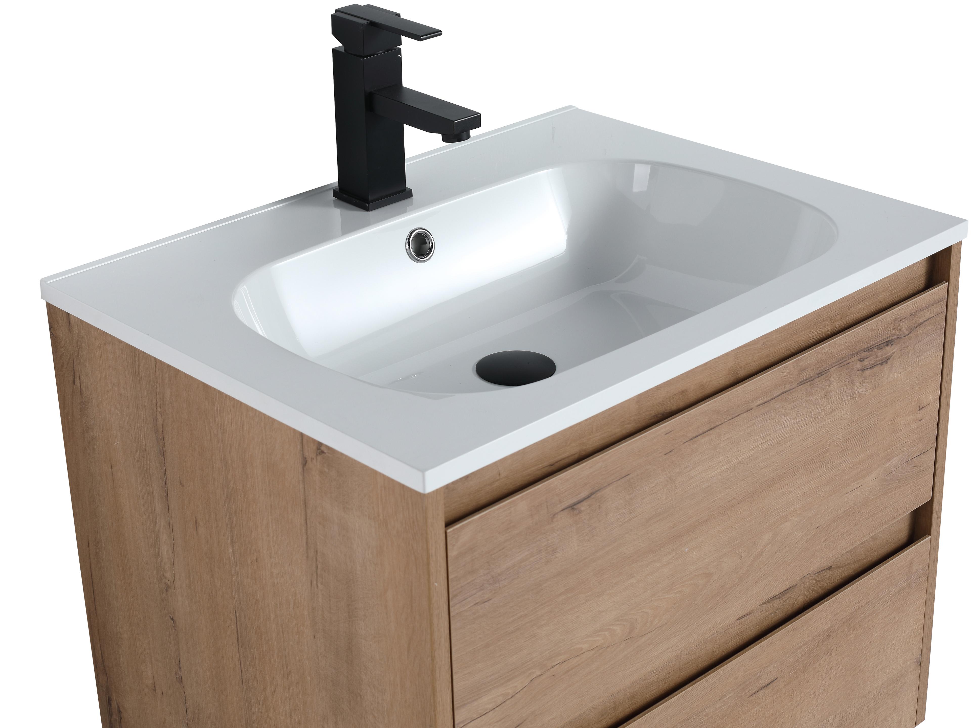 Legion Furniture Wc Series Natural Wood Vanity