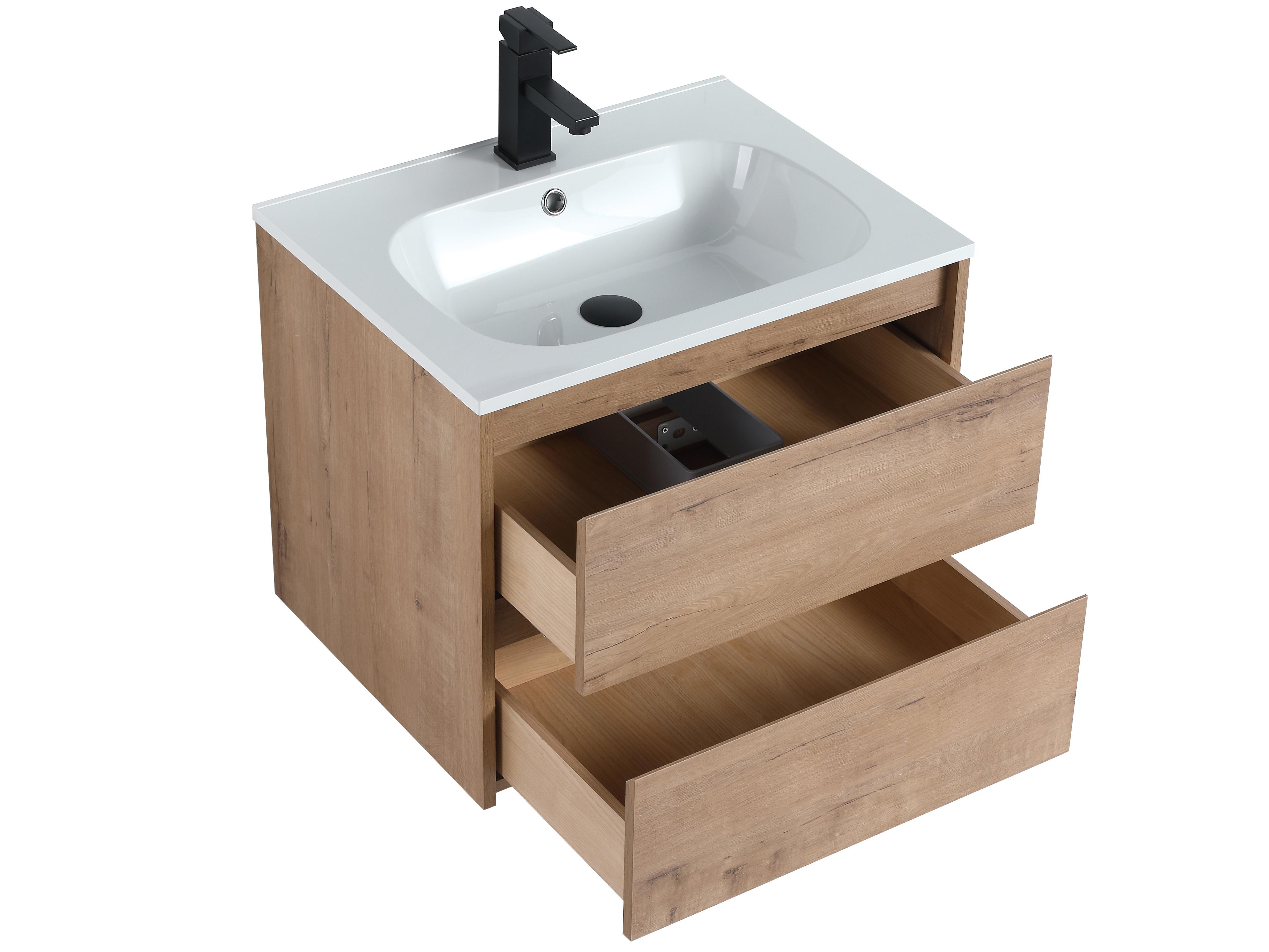 Legion Furniture Wc Series Natural Wood Vanity