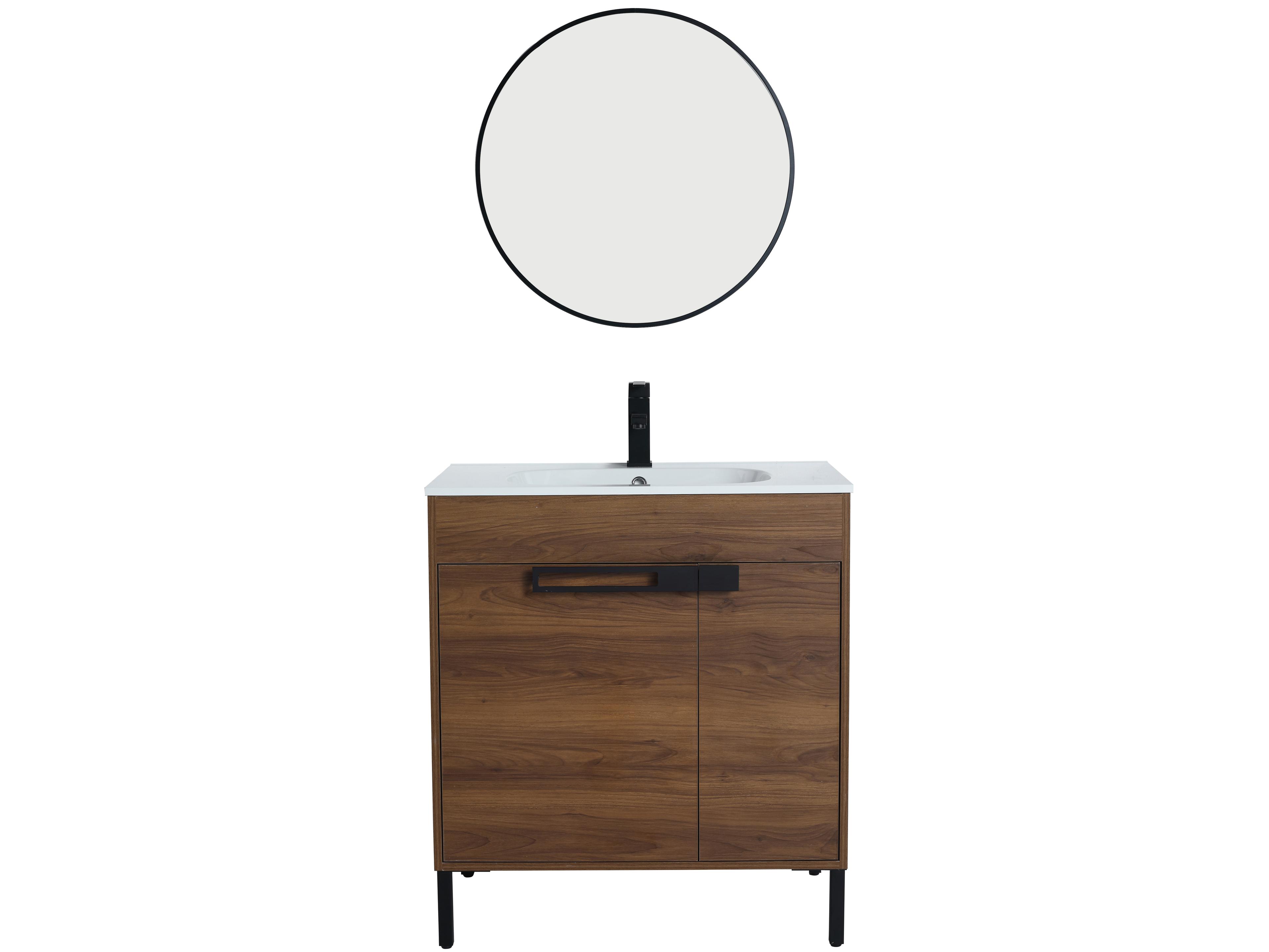 Legion Furniture Wc Series Natural Wood Vanity