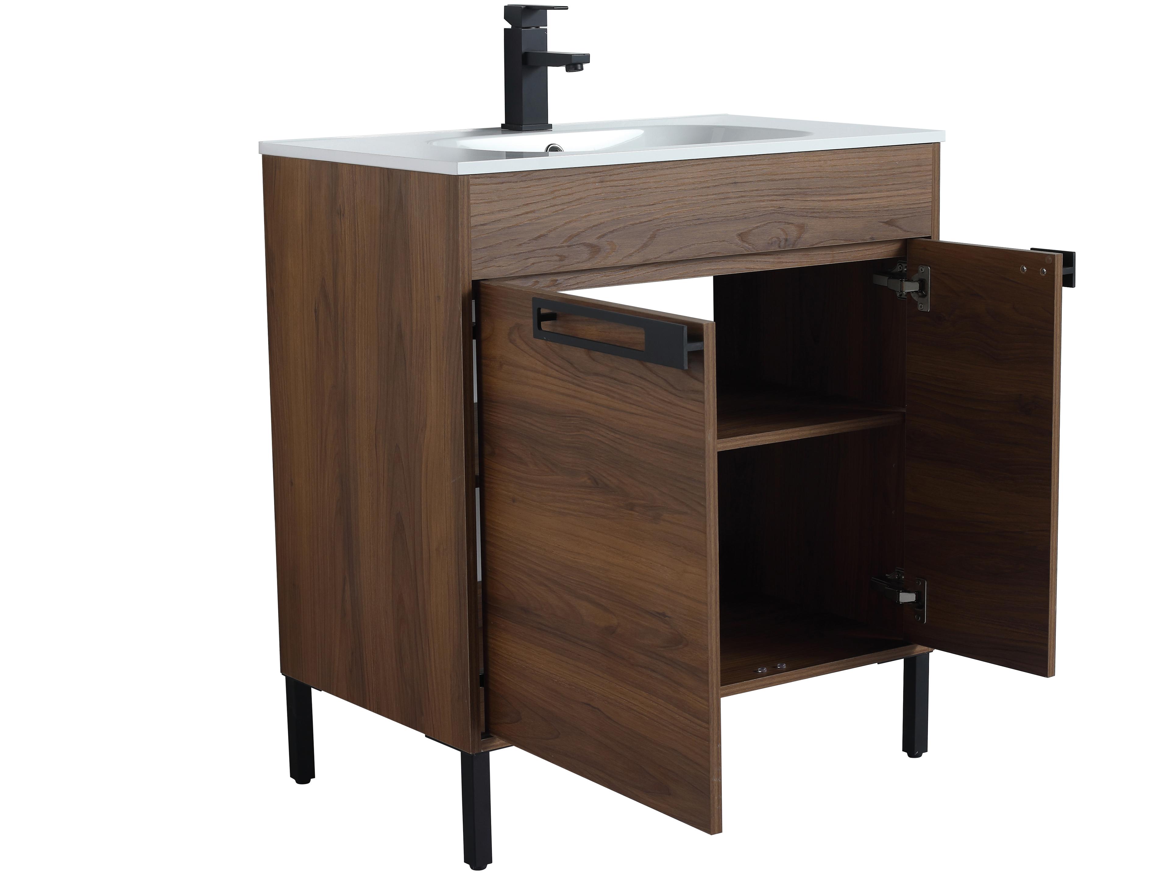 Legion Furniture Wc Series Natural Wood Vanity