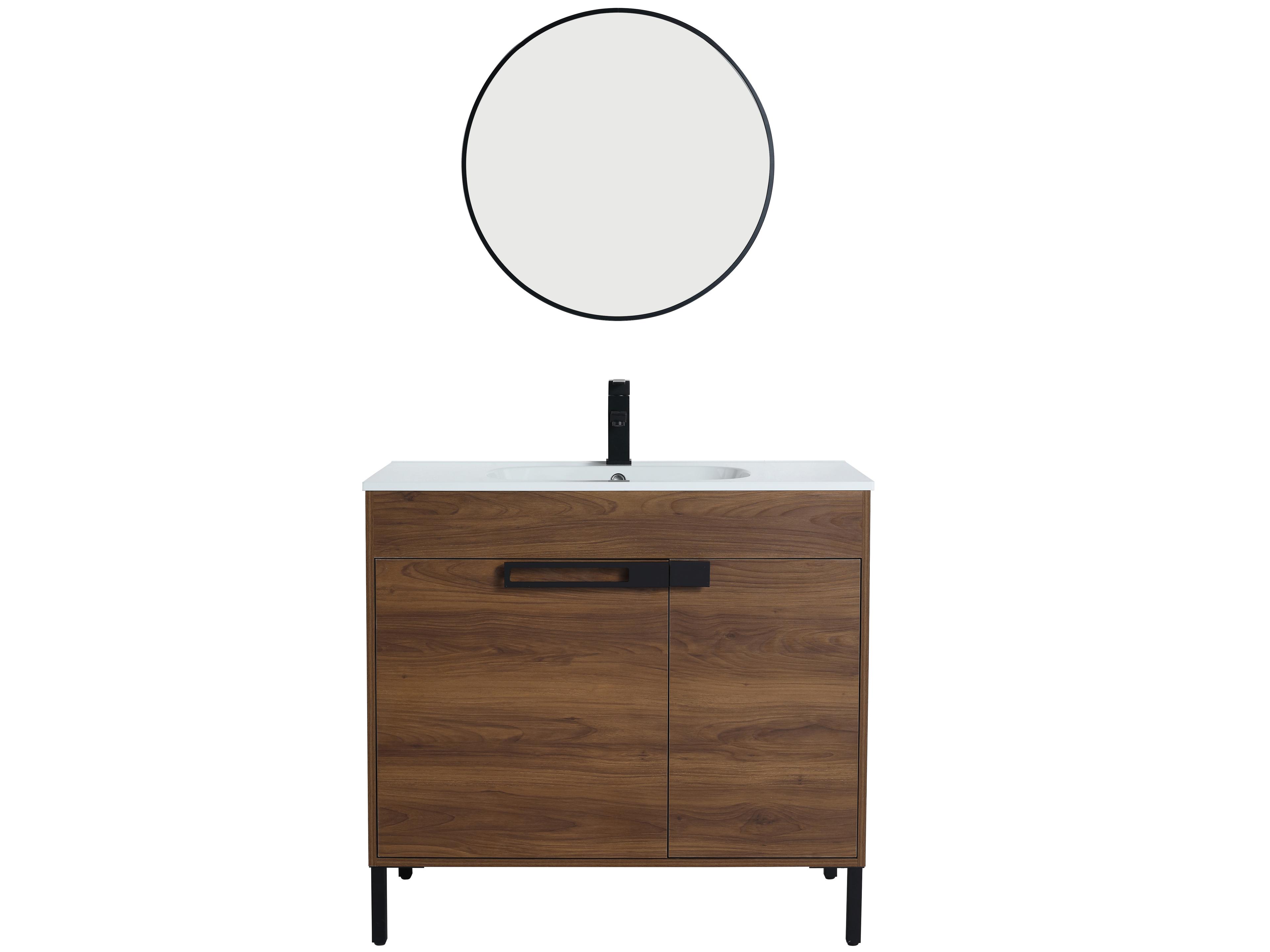 Legion Furniture Wc Series Natural Wood Vanity