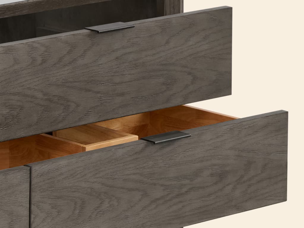 Legion Furniture Wh Series Grey Oak Vanity