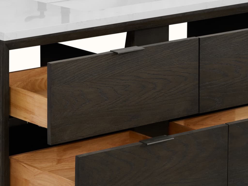 Legion Furniture Wh Series Brown Oak Vanity