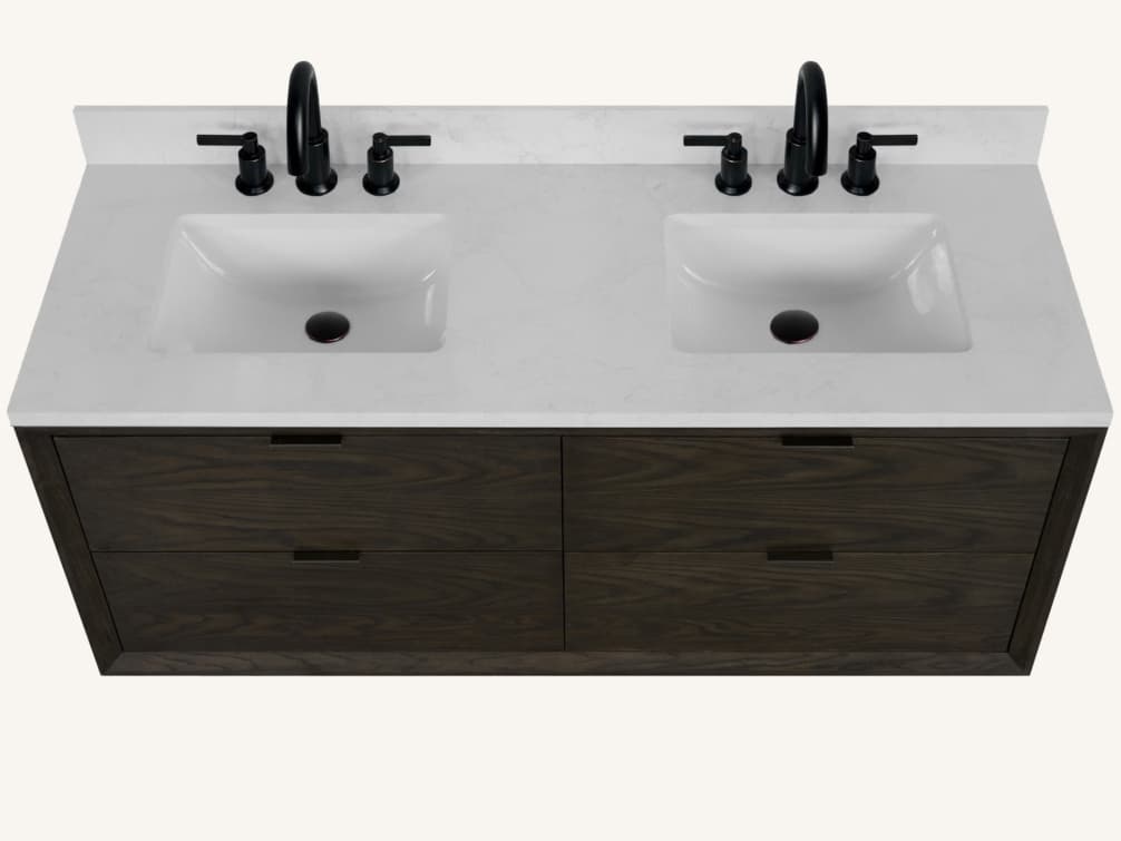 Legion Furniture Wh Series Brown Oak Vanity