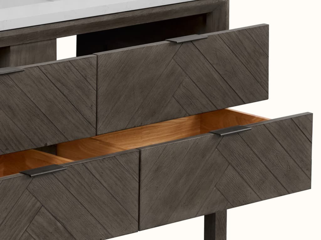 Legion Furniture Wh Series Grey Oak Vanity