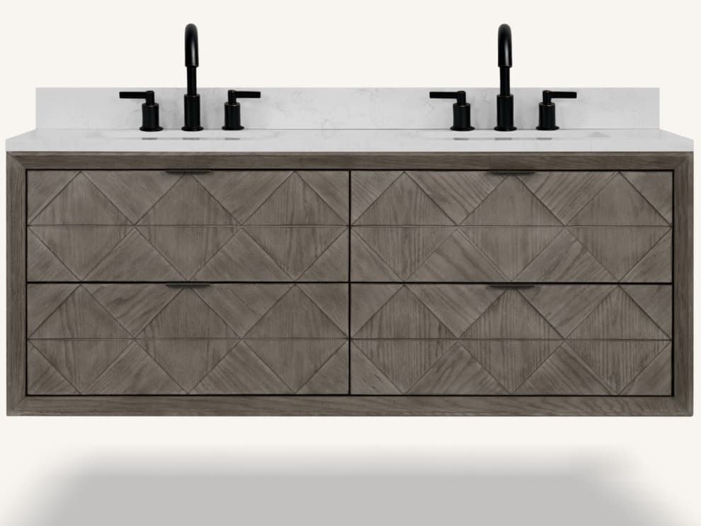 Legion Furniture Wh Series Grey Oak Vanity