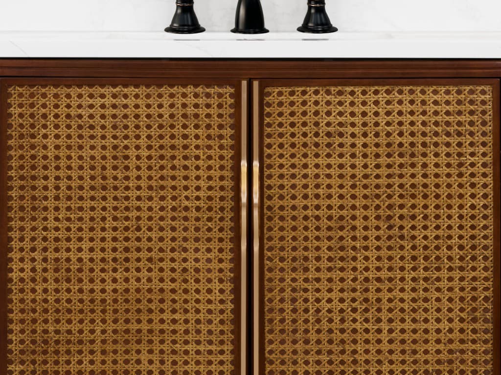 Legion Furniture Wh Series Brown Birch Vanity