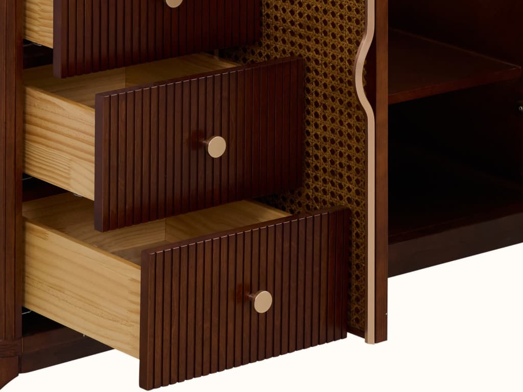 Legion Furniture Wh Series Brown Birch Vanity