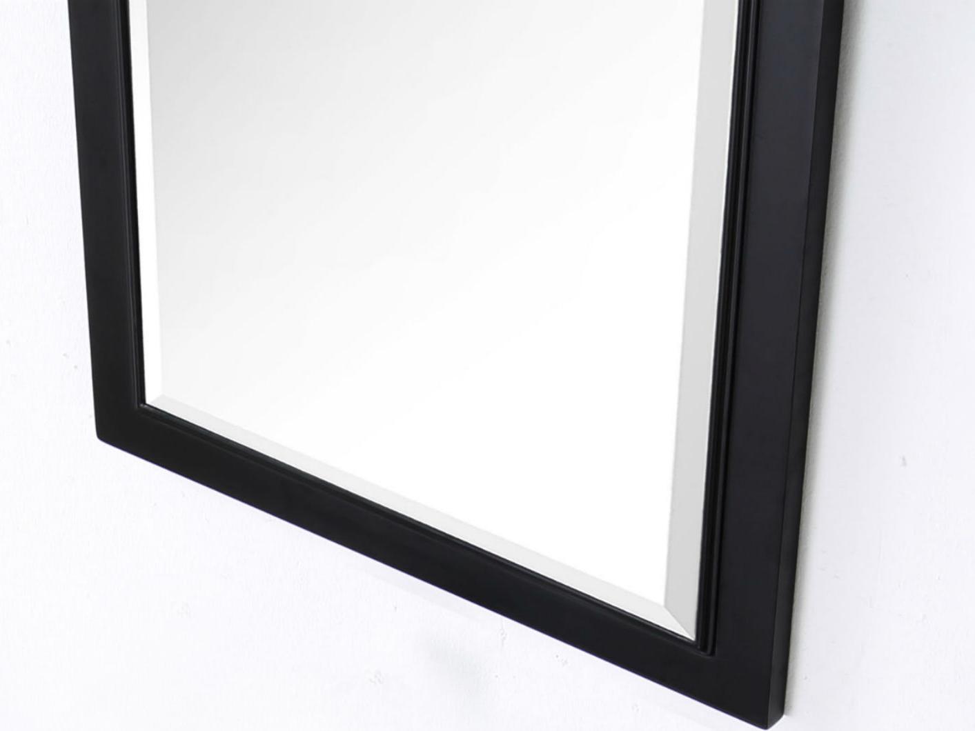 Legion Furniture Wh Series Espresso Wall Mirror Vertical