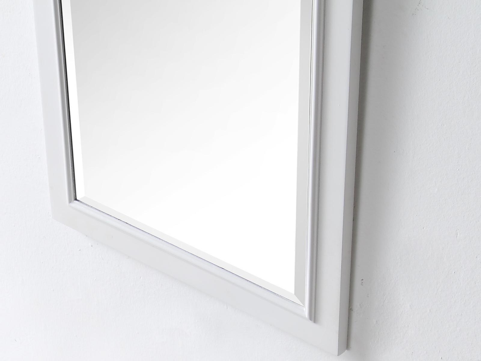 Legion Furniture Wh Series White Wall Mirror Vertical