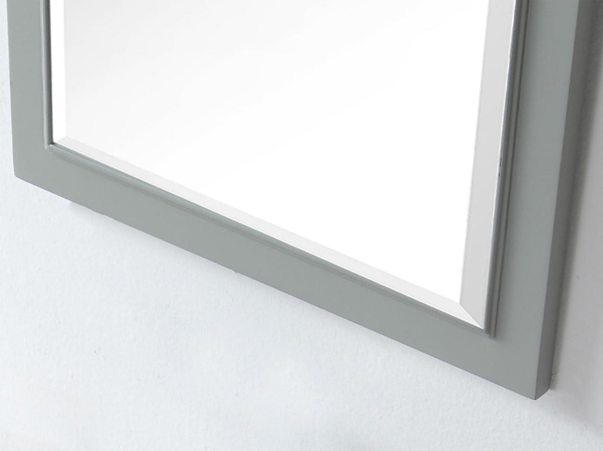 Legion Furniture Wh Series Cool Grey Wall Mirror Vertical