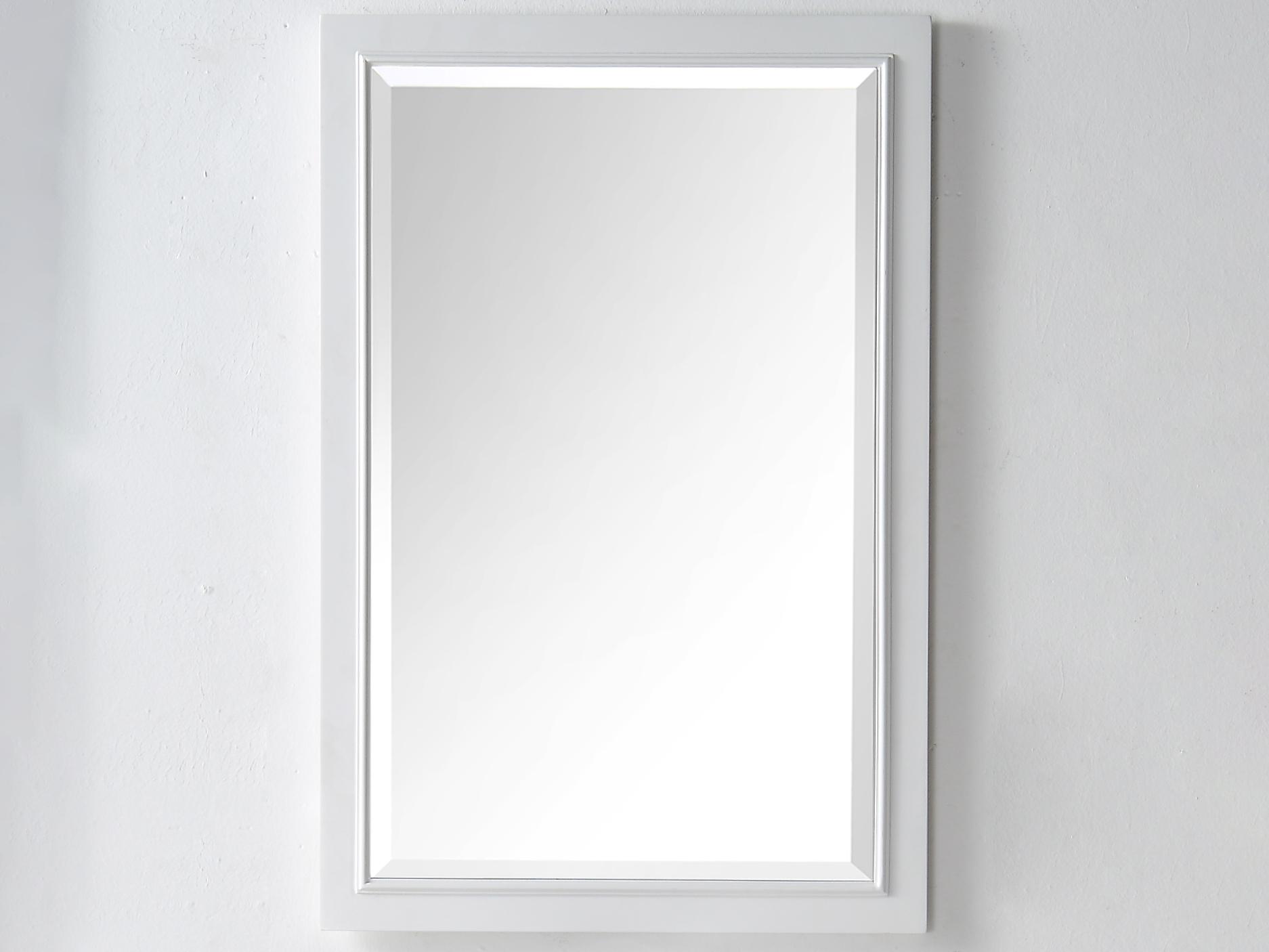 Legion Furniture Wh Series White Wall Mirror Vertical