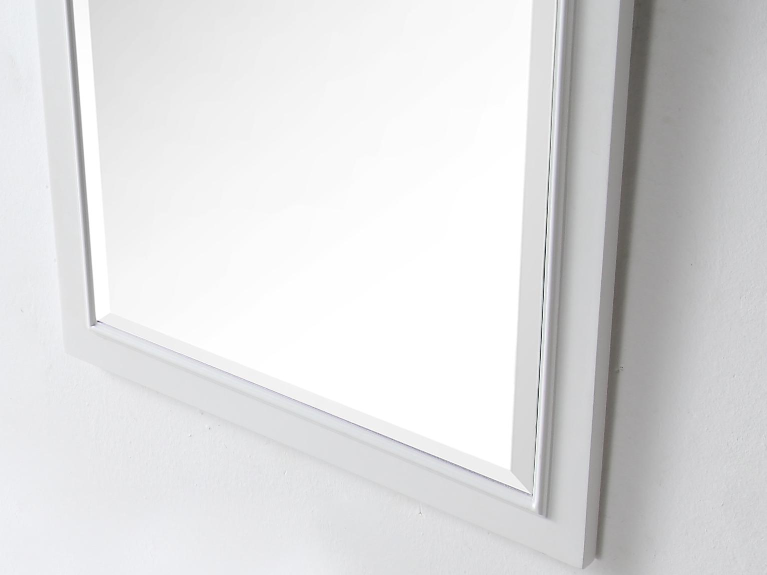 Legion Furniture Wh Series White Wall Mirror Vertical
