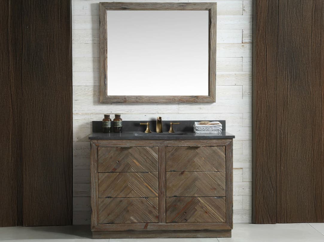 Legion Furniture Wh Series Brown Vanity